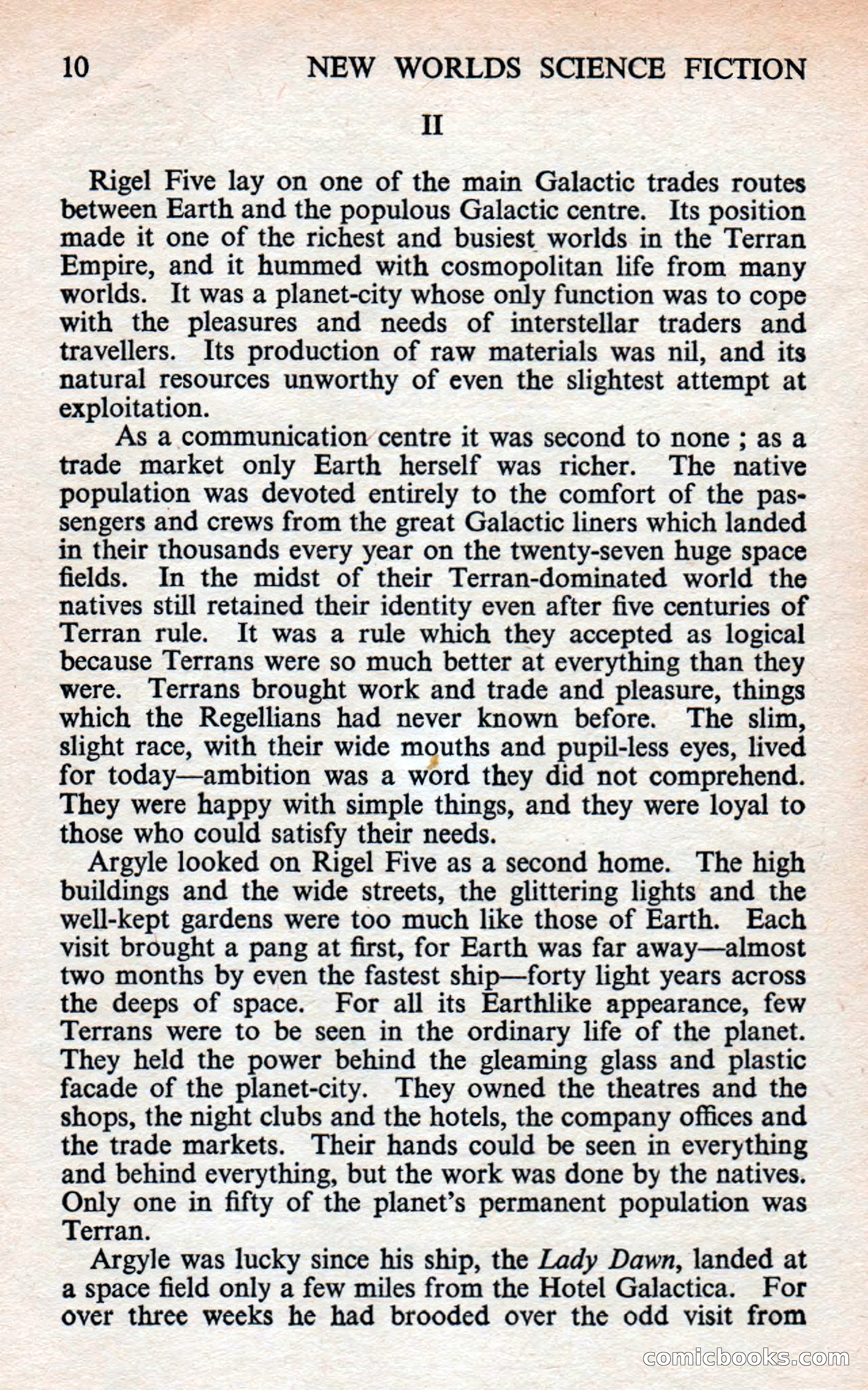 New Worlds Science Fiction #78, Volume 26 — page 12 of 134