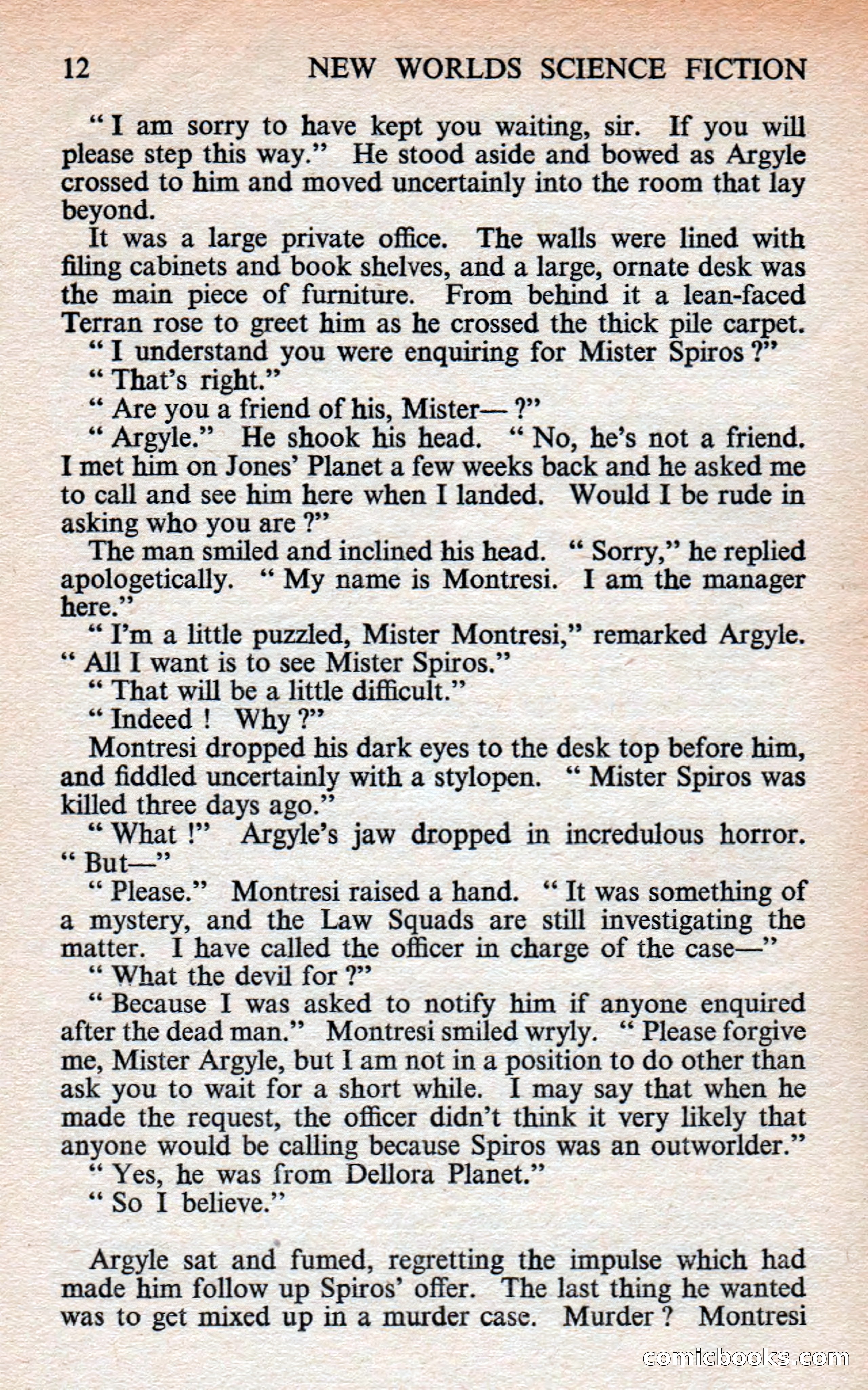 New Worlds Science Fiction #78, Volume 26 — page 14 of 134