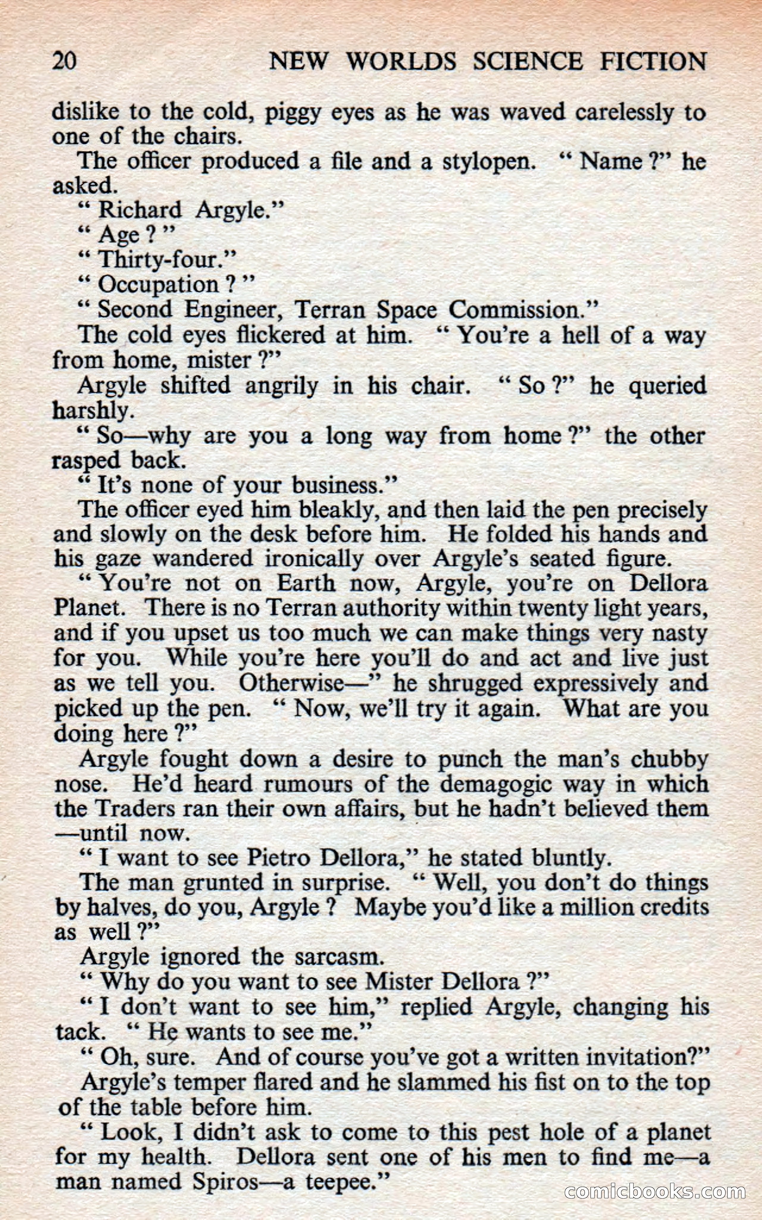 New Worlds Science Fiction #78, Volume 26 — page 22 of 134