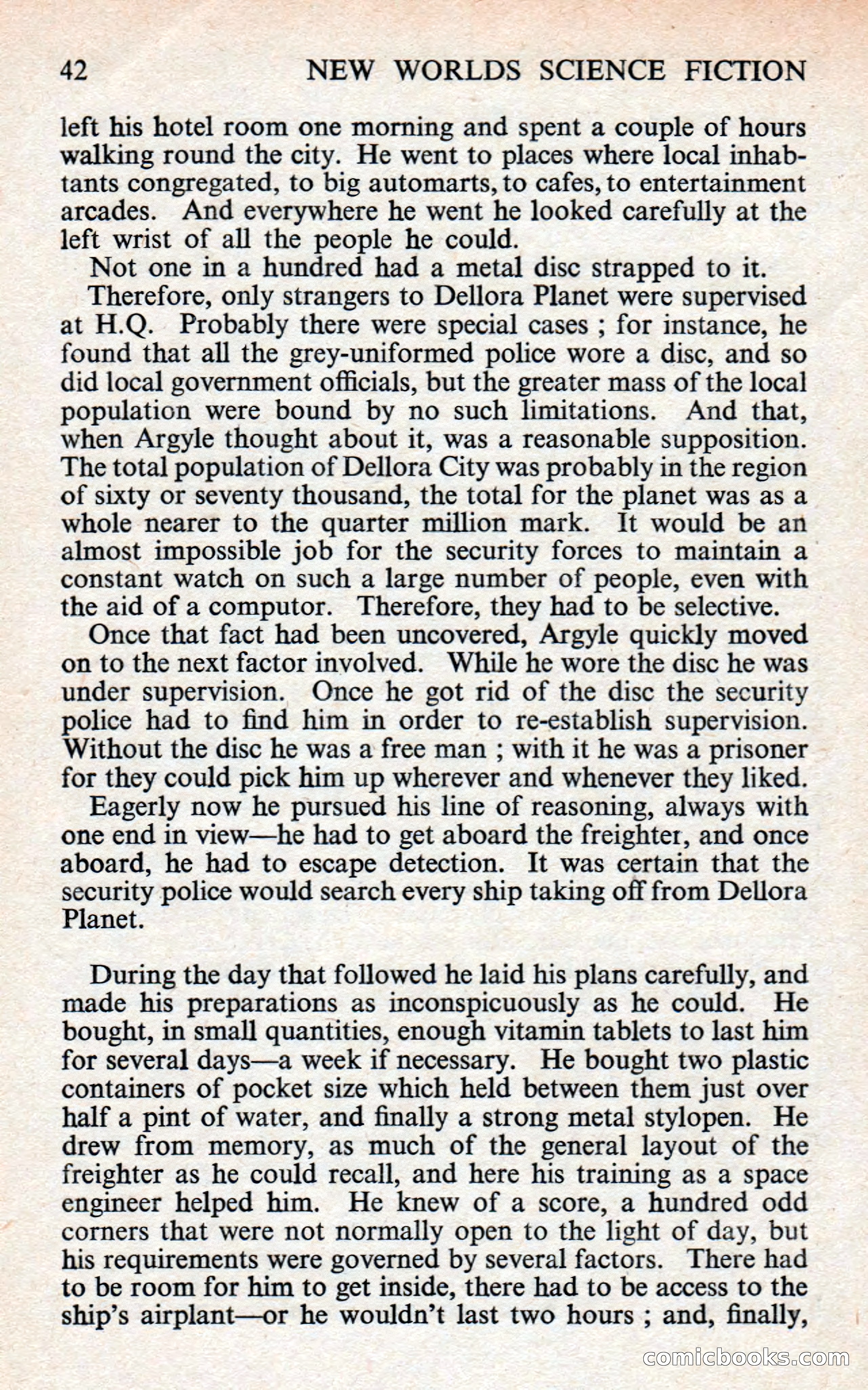 New Worlds Science Fiction #78, Volume 26 — page 44 of 134