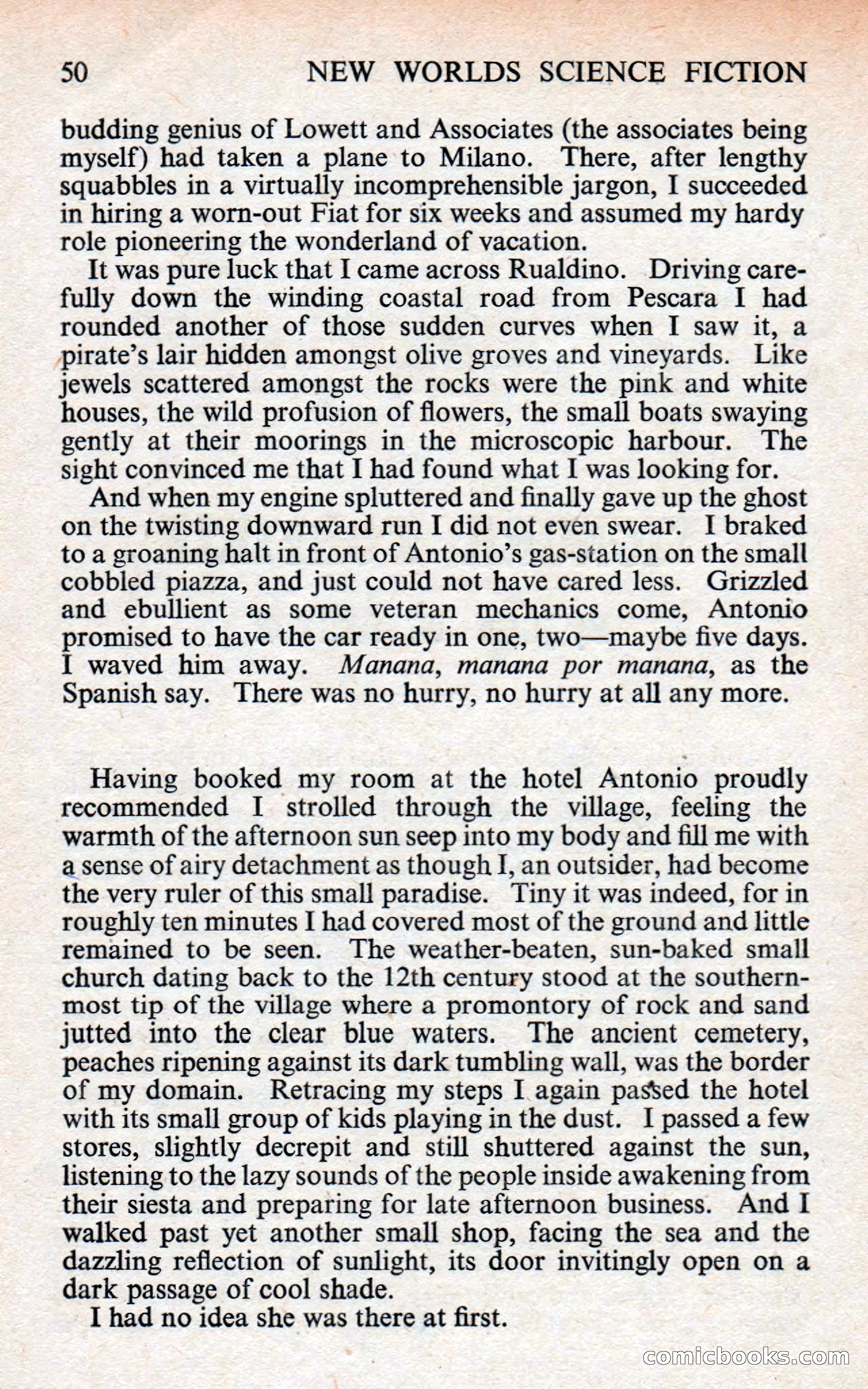 New Worlds Science Fiction #78, Volume 26 — page 52 of 134