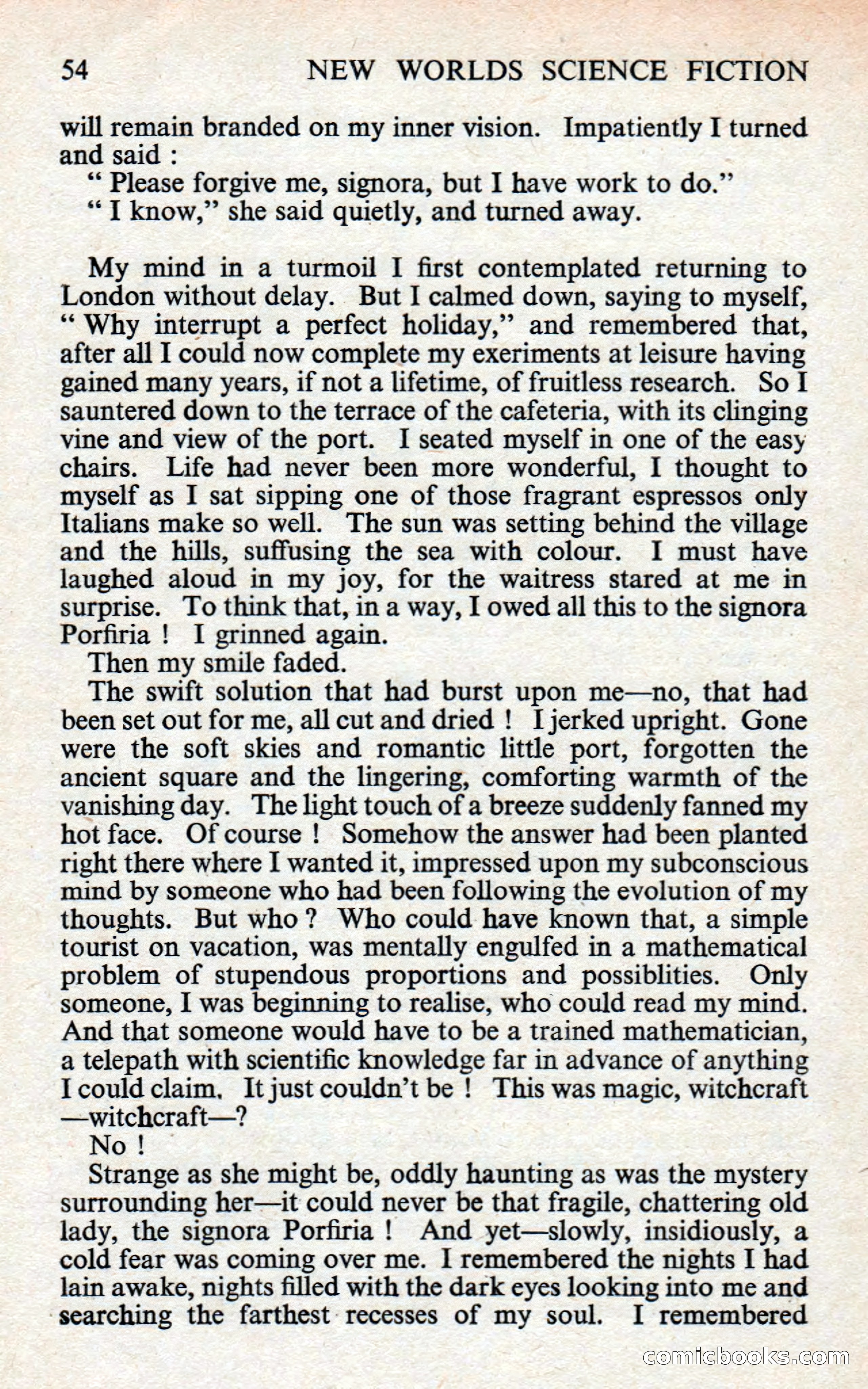 New Worlds Science Fiction #78, Volume 26 — page 56 of 134