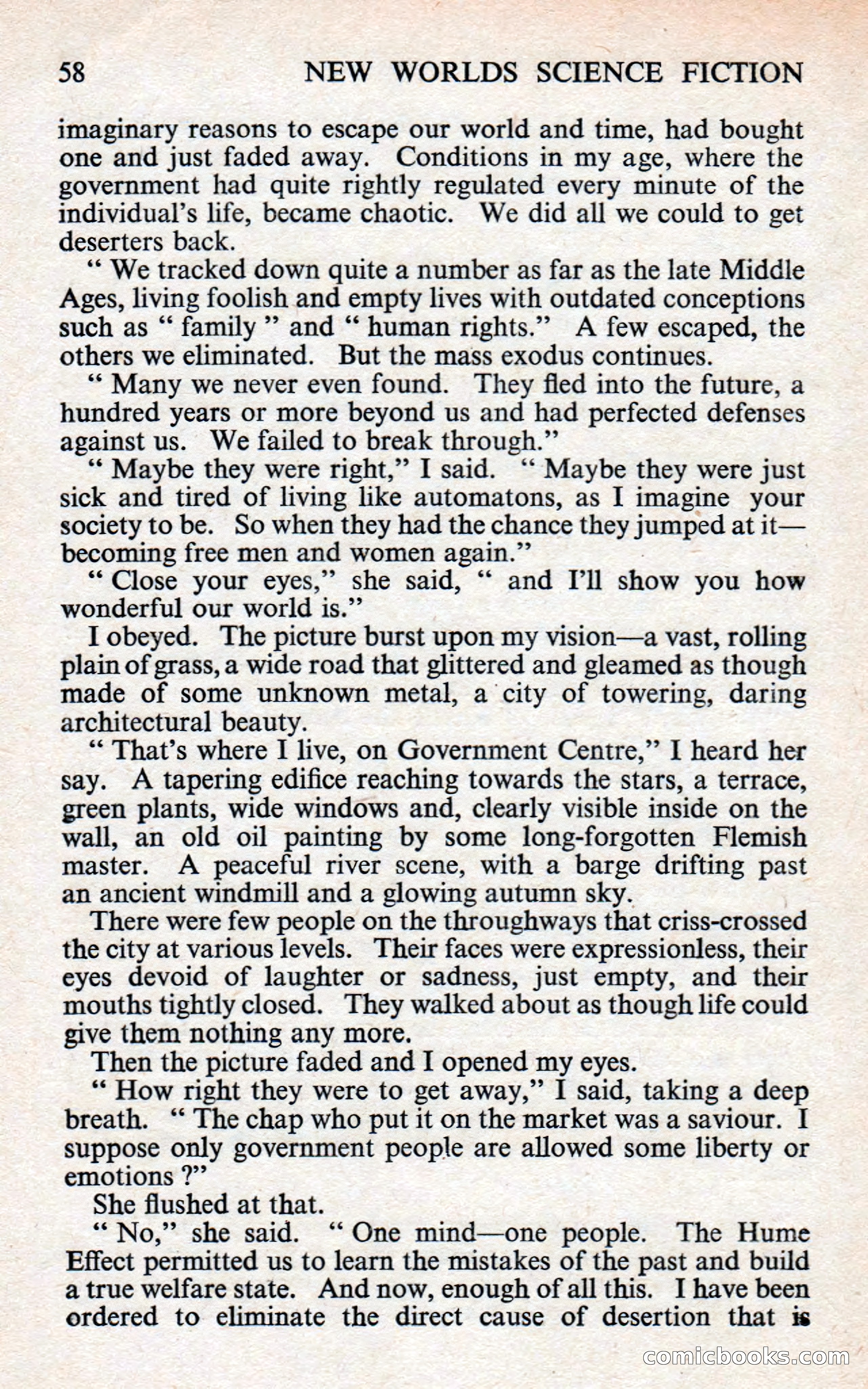 New Worlds Science Fiction #78, Volume 26 — page 60 of 134