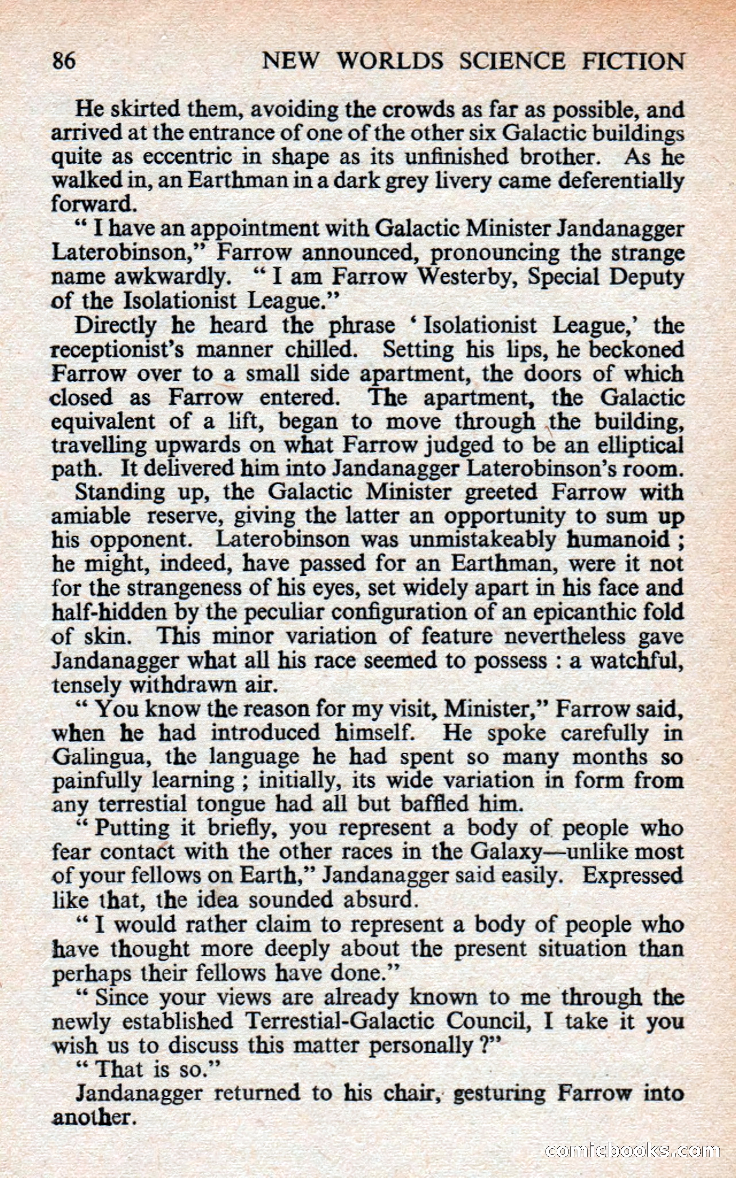New Worlds Science Fiction #78, Volume 26 — page 88 of 134