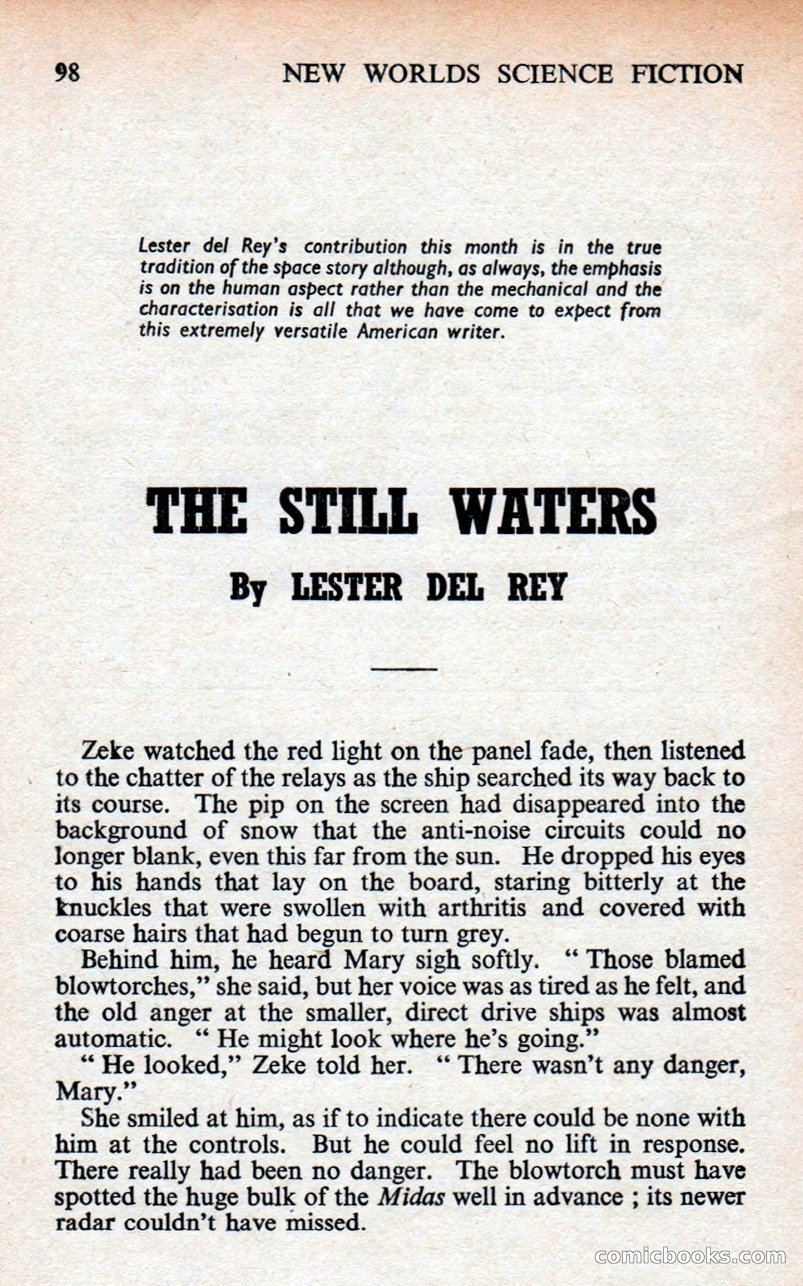 New Worlds Science Fiction #78, Volume 26 — page 100 of 134