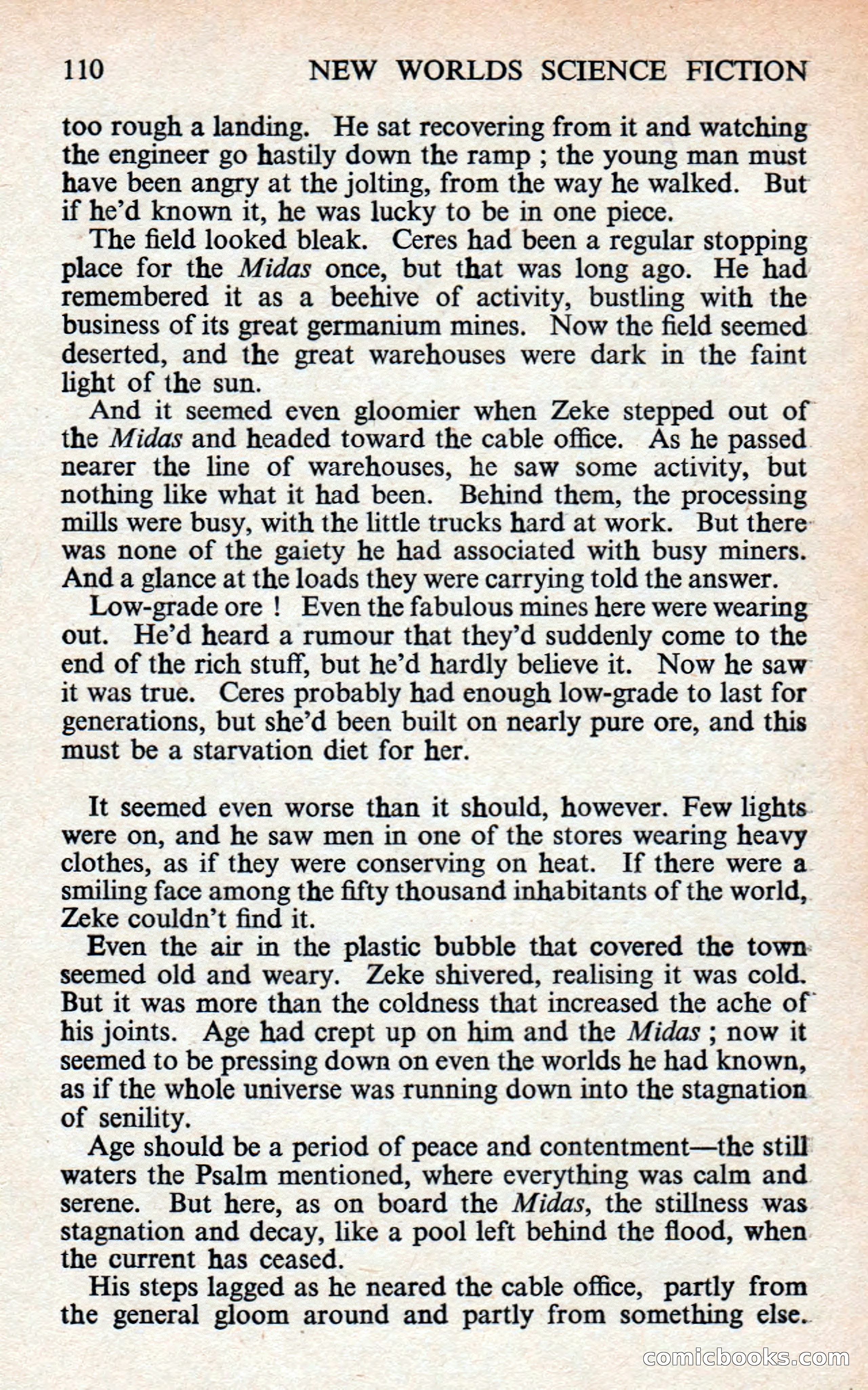 New Worlds Science Fiction #78, Volume 26 — page 112 of 134