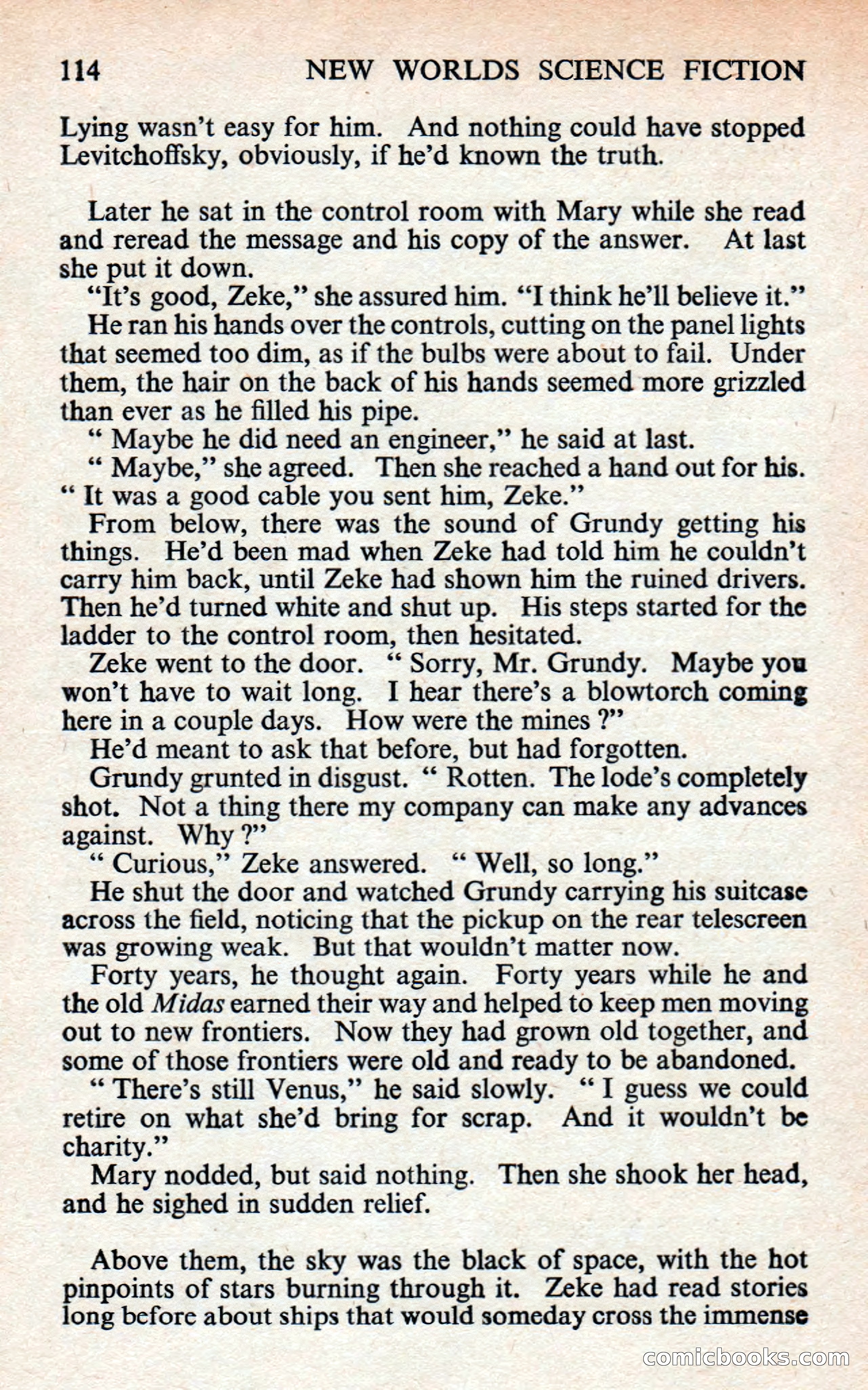 New Worlds Science Fiction #78, Volume 26 — page 116 of 134