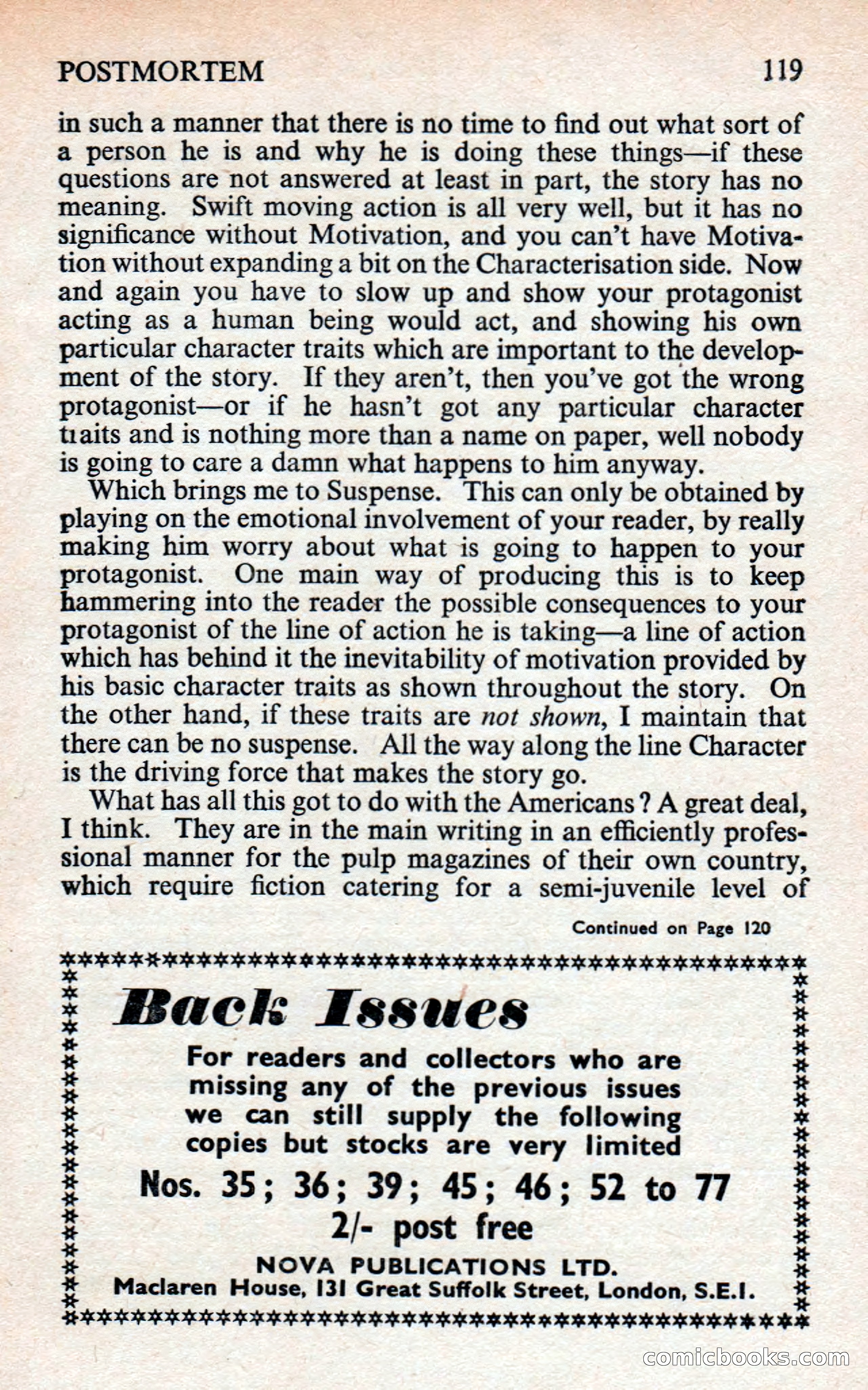 New Worlds Science Fiction #78, Volume 26 — page 121 of 134