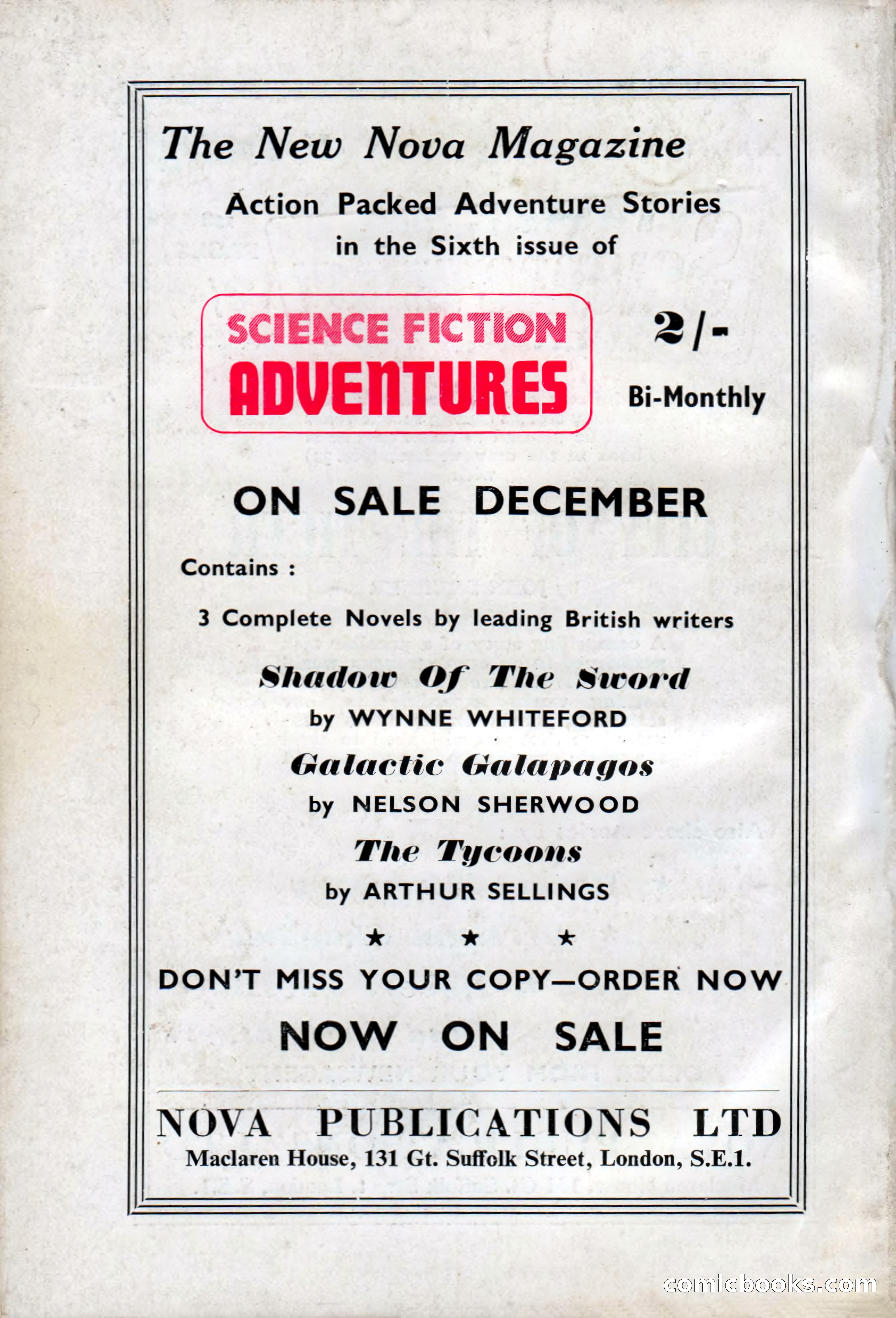 New Worlds Science Fiction #78, Volume 26 — page 132 of 134