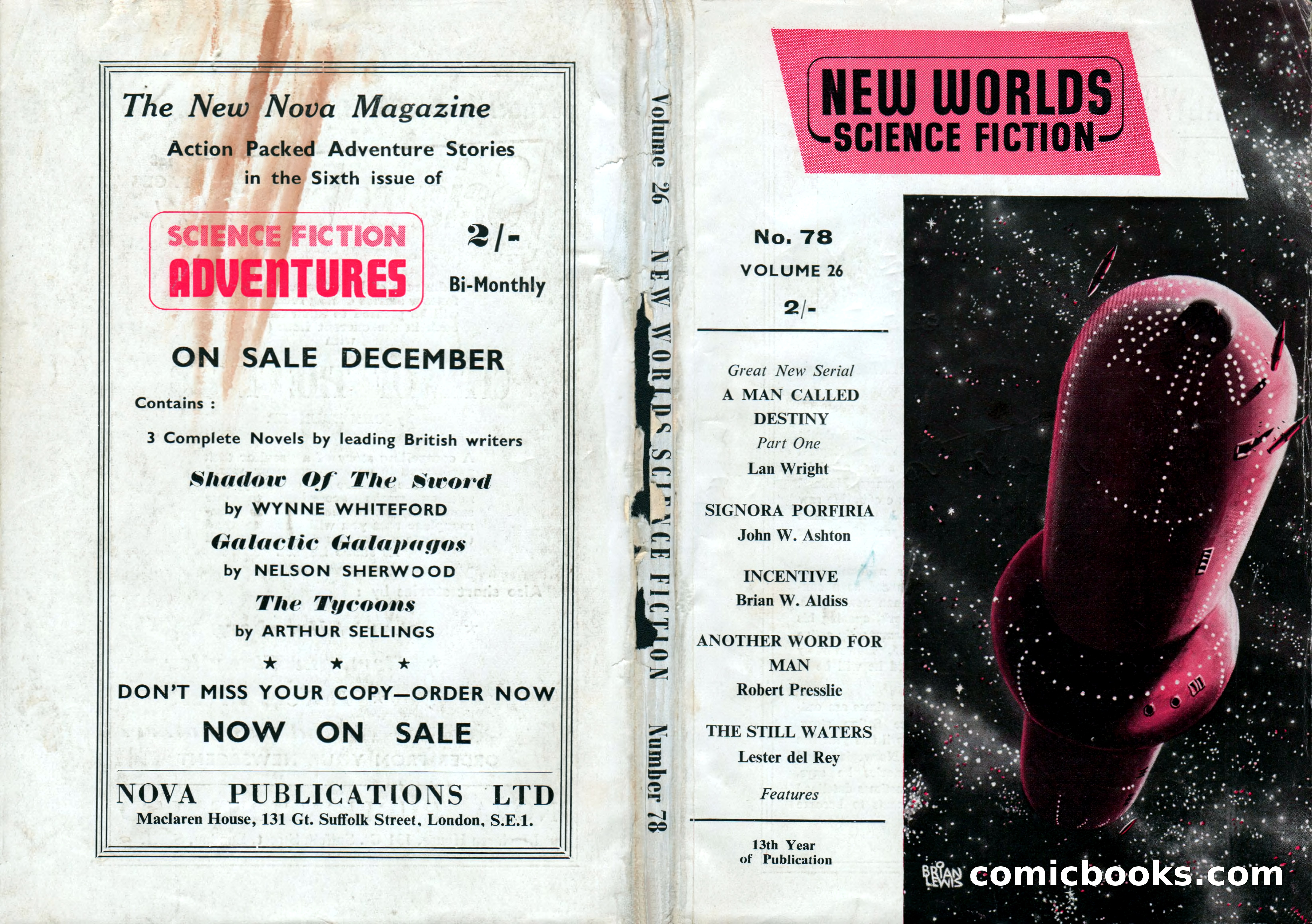 New Worlds Science Fiction #78, Volume 26 — page 134 of 134