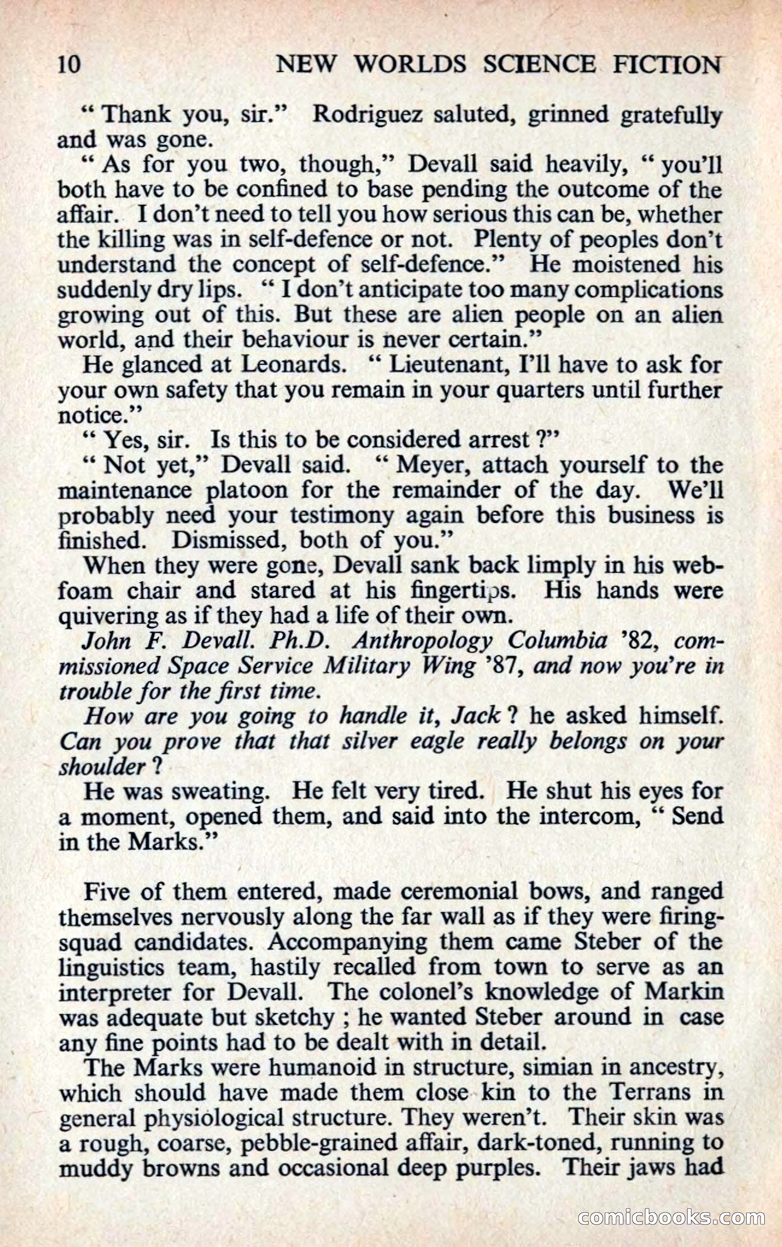 New Worlds Profile: Donald Malcolm — page 12 of 132