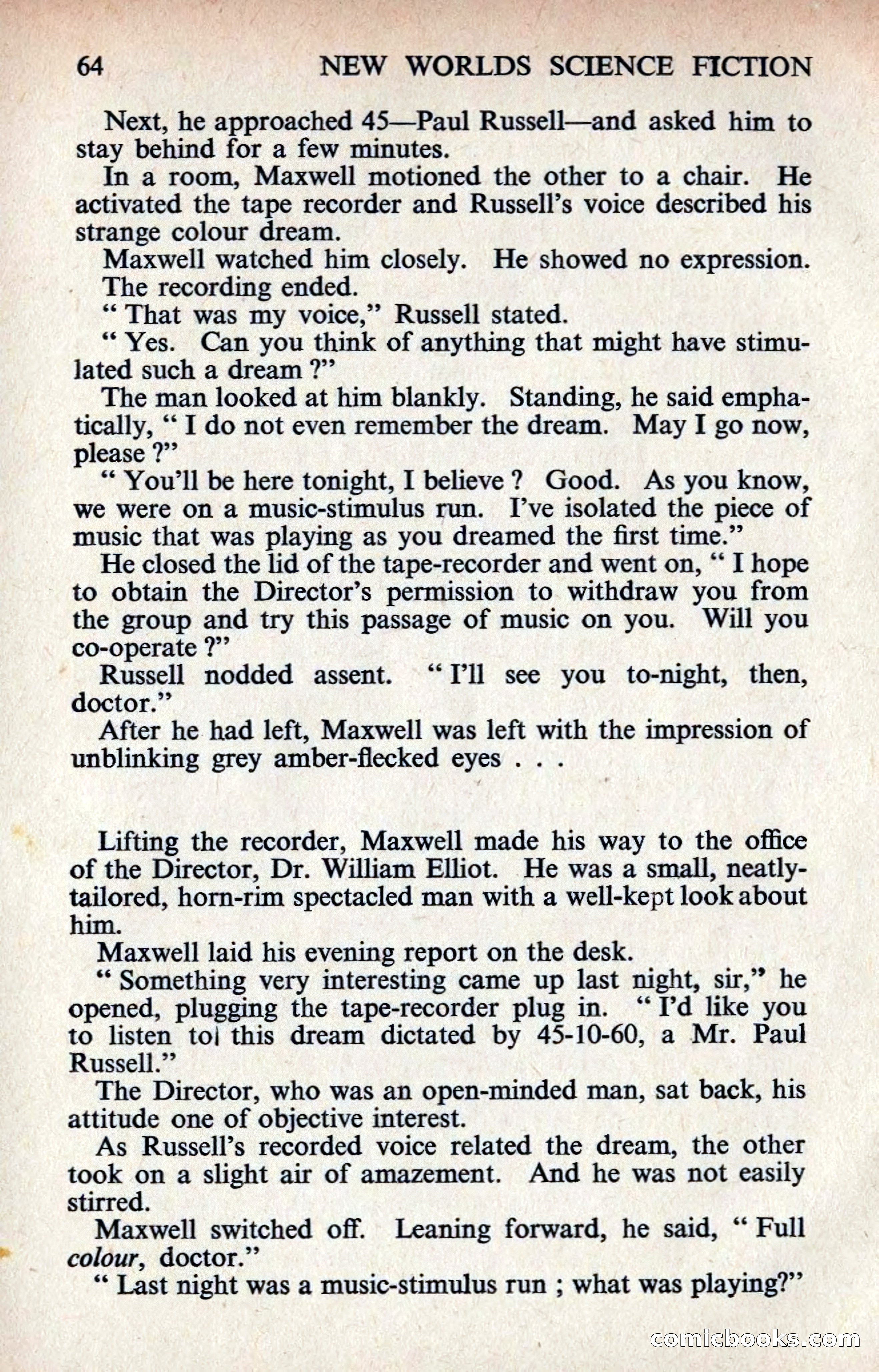 New Worlds Profile: Donald Malcolm — page 66 of 132