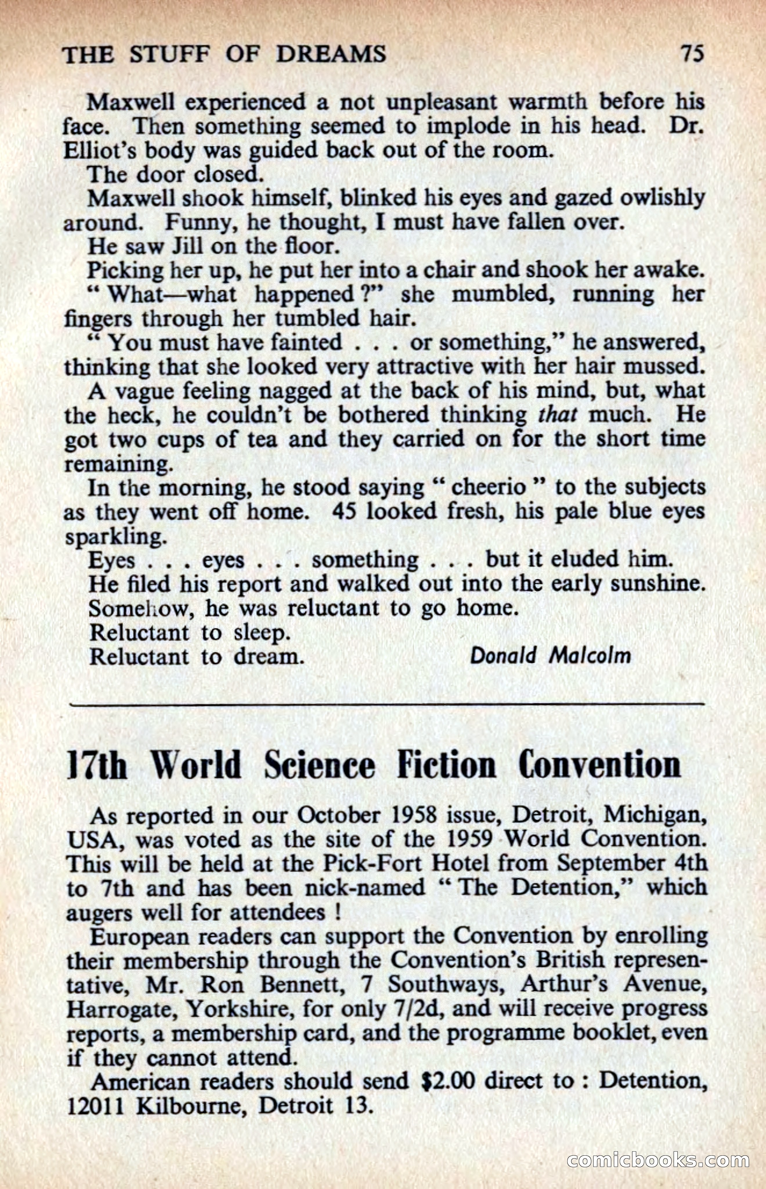 New Worlds Profile: Donald Malcolm — page 77 of 132