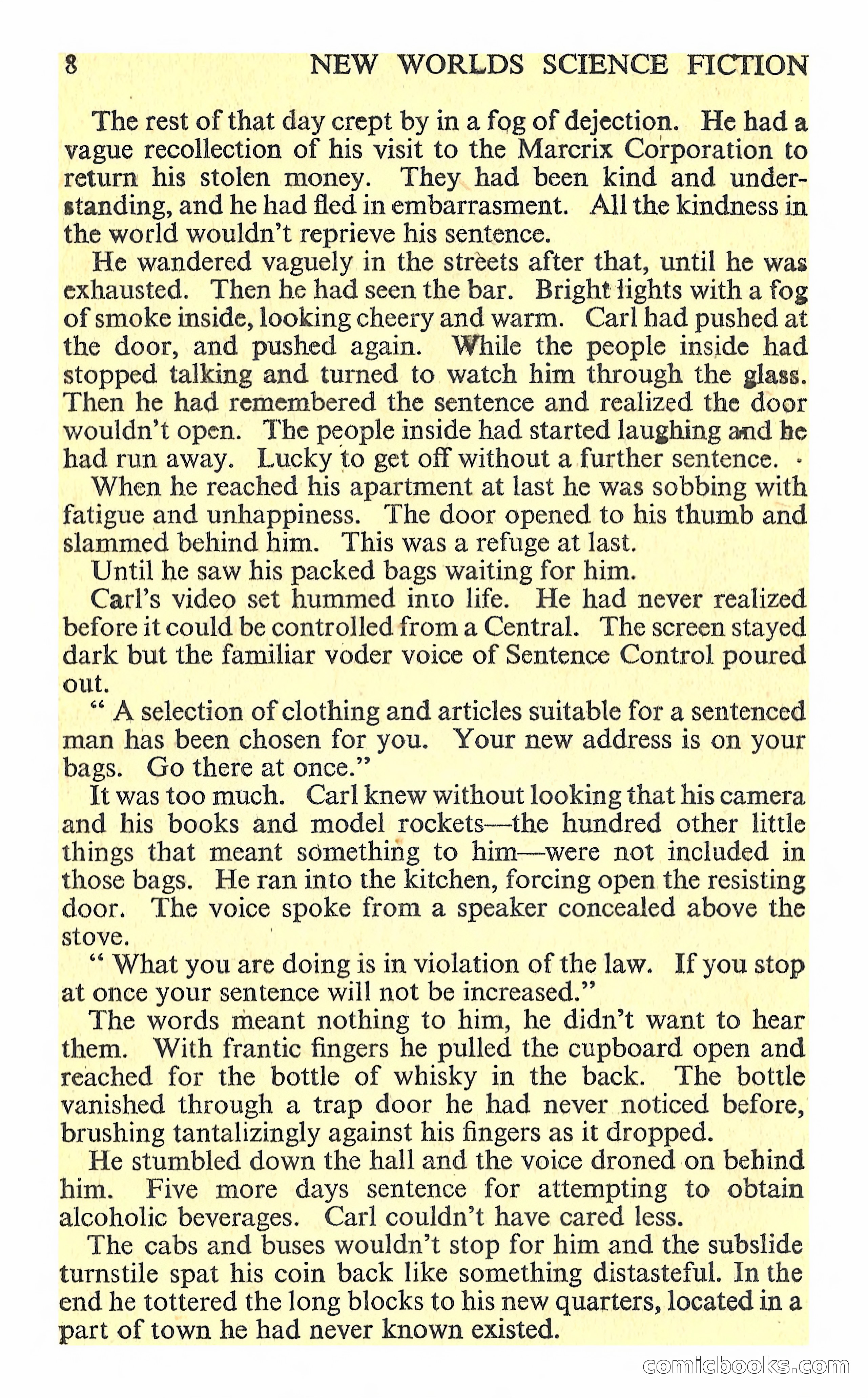 New Worlds Science Fiction #83 — page 10 of 132