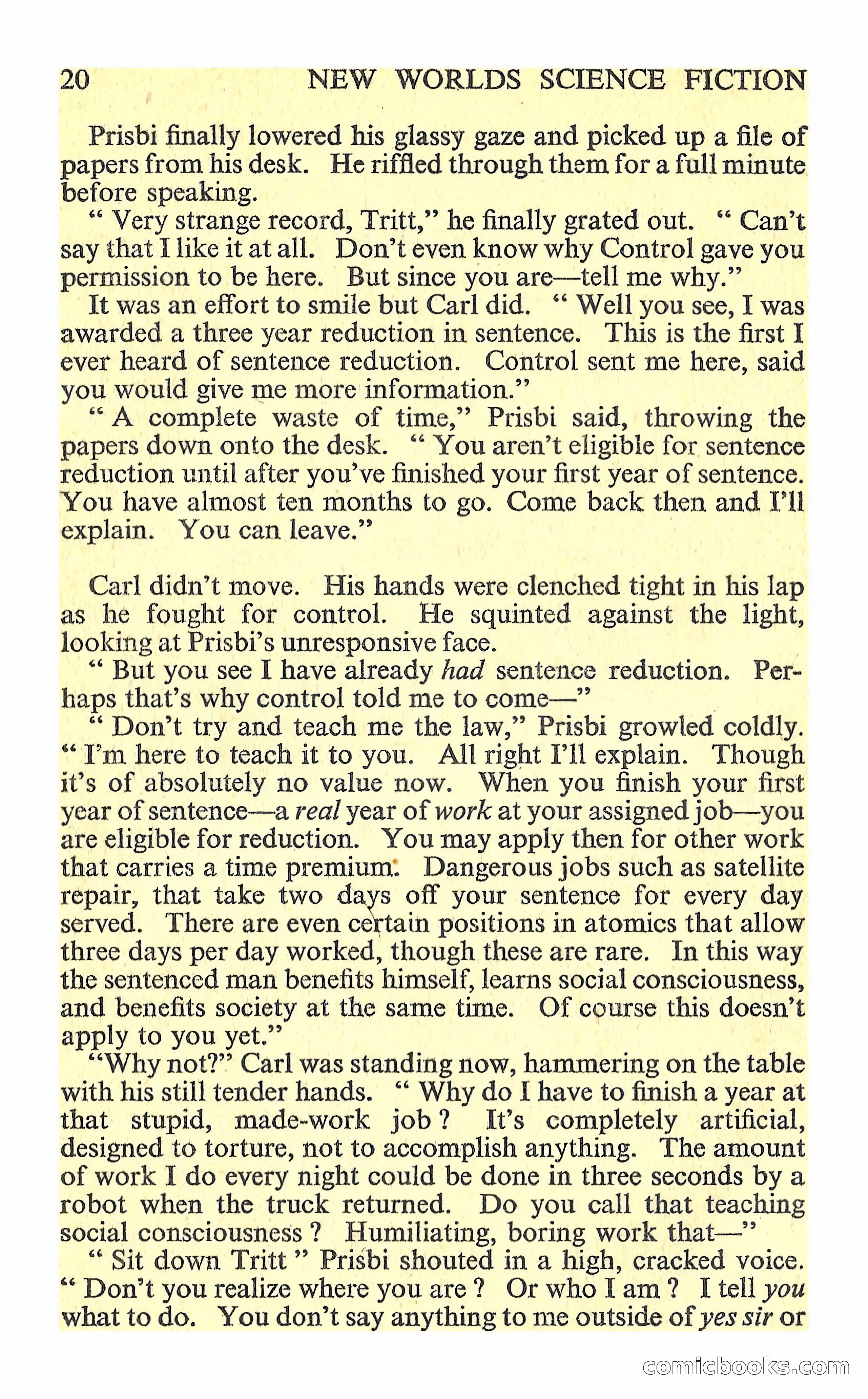 New Worlds Science Fiction #83 — page 22 of 132