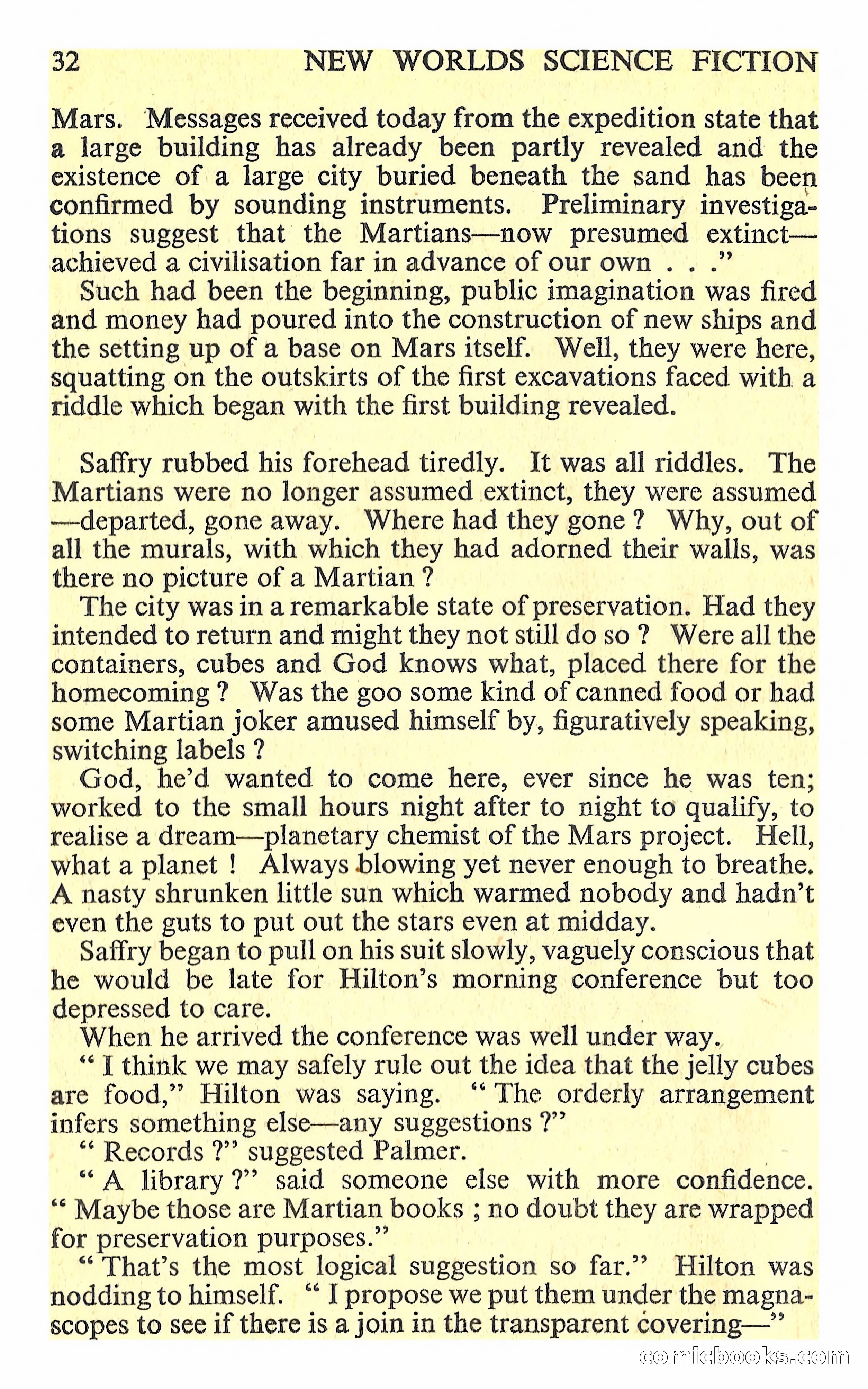 New Worlds Science Fiction #83 — page 34 of 132
