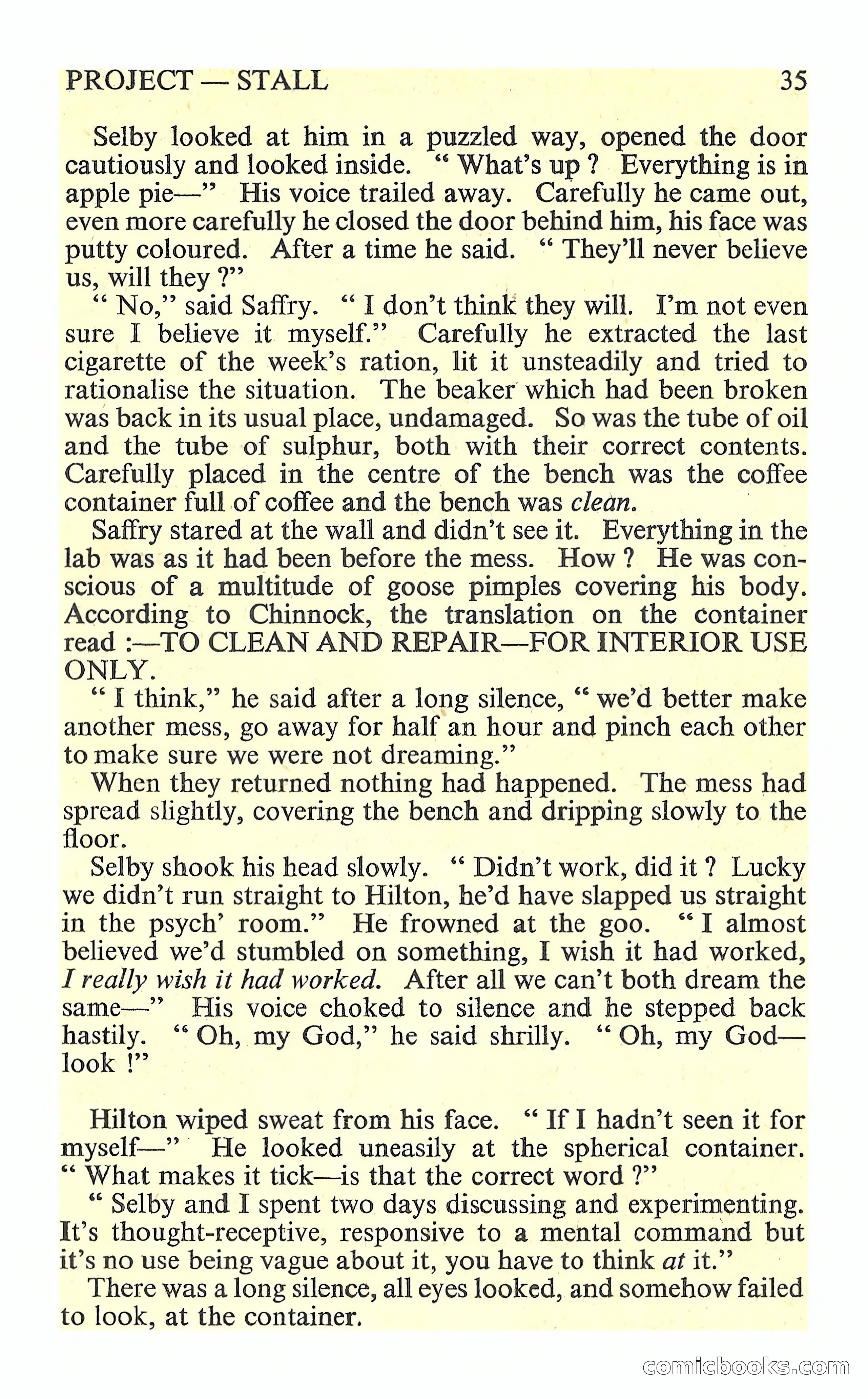 New Worlds Science Fiction #83 — page 37 of 132