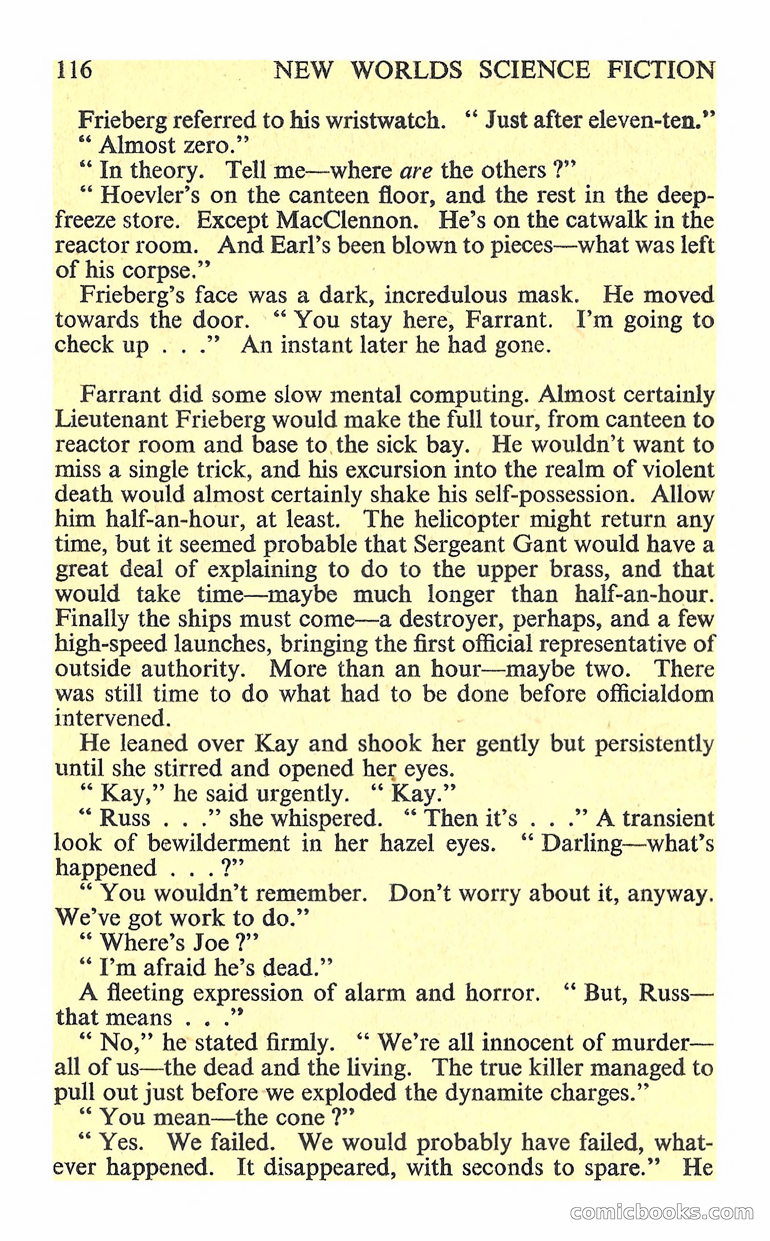 New Worlds Science Fiction #83 — page 118 of 132