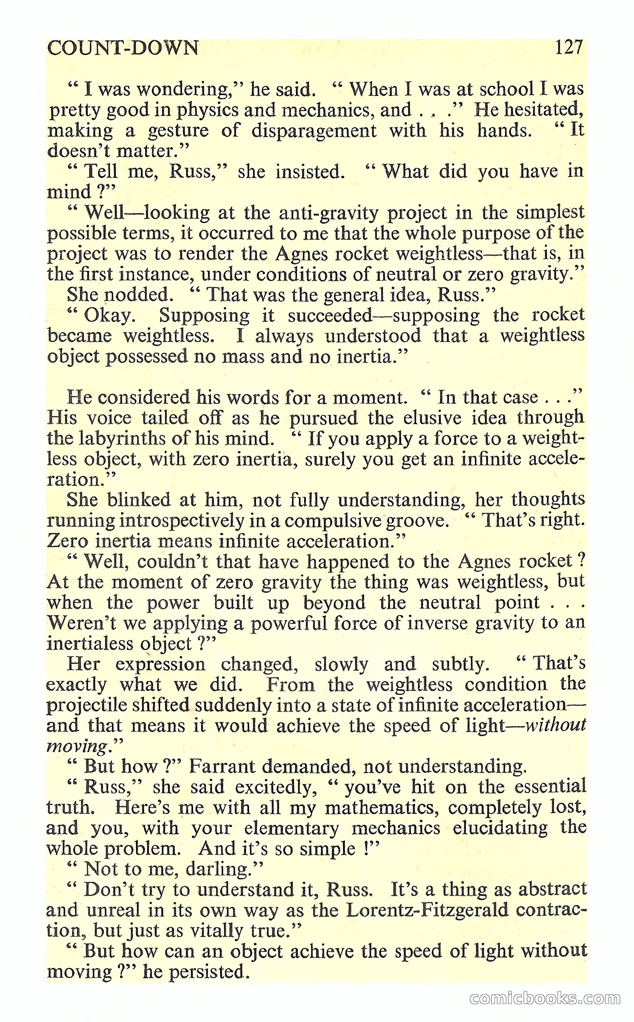 New Worlds Science Fiction #83 — page 129 of 132