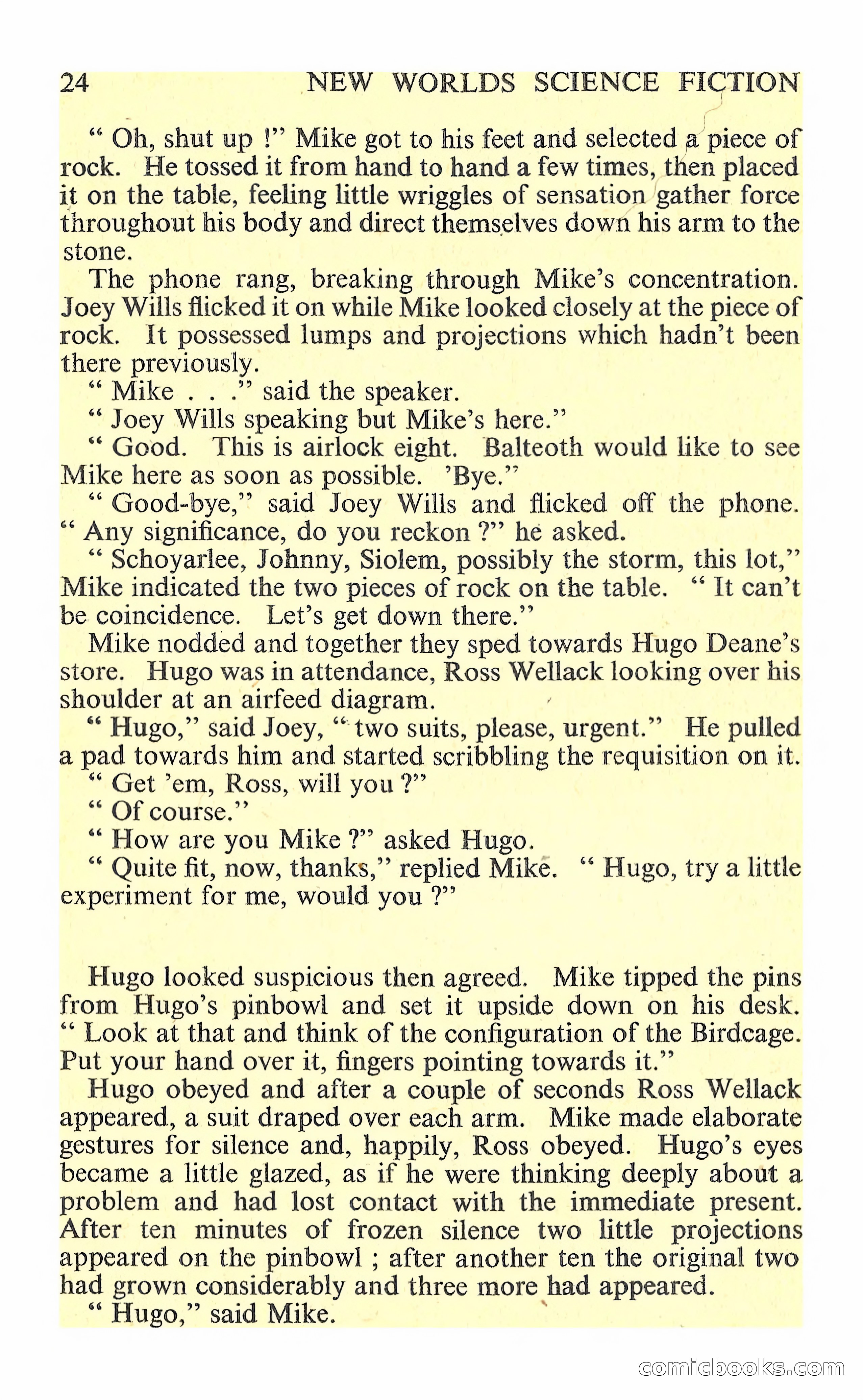 New Worlds Science Fiction No. 86 — page 26 of 116