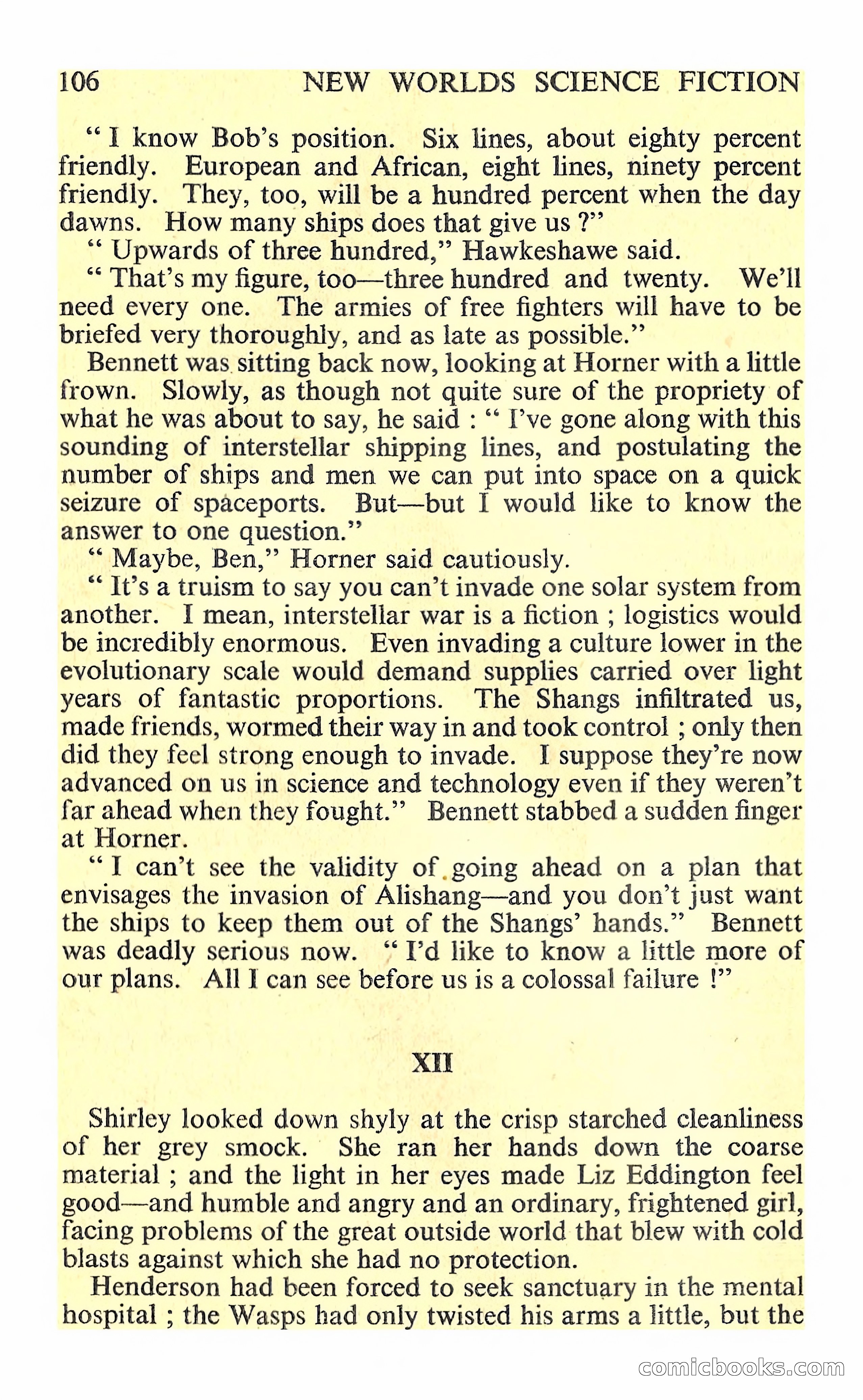 New Worlds Science Fiction No. 86 — page 108 of 116