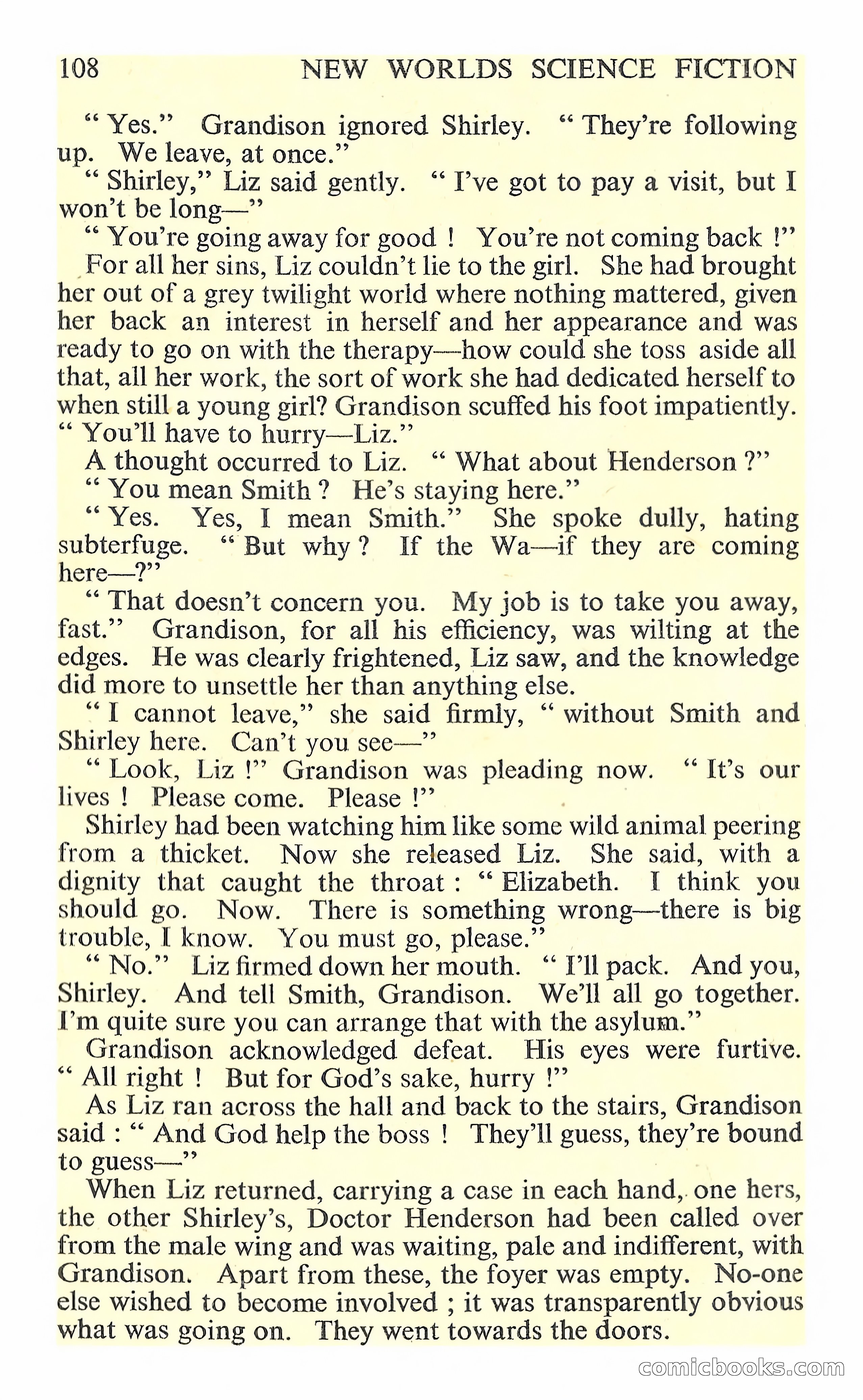 New Worlds Science Fiction No. 86 — page 110 of 116