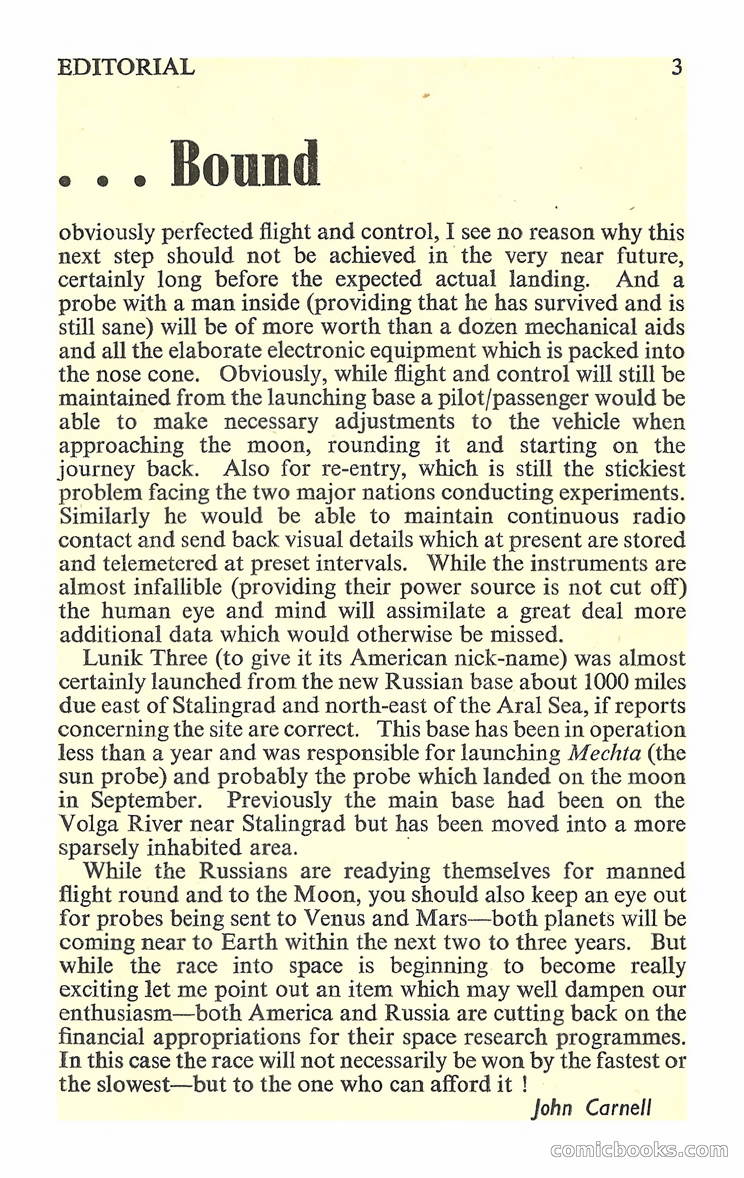 New Worlds Science Fiction #88 — page 5 of 132
