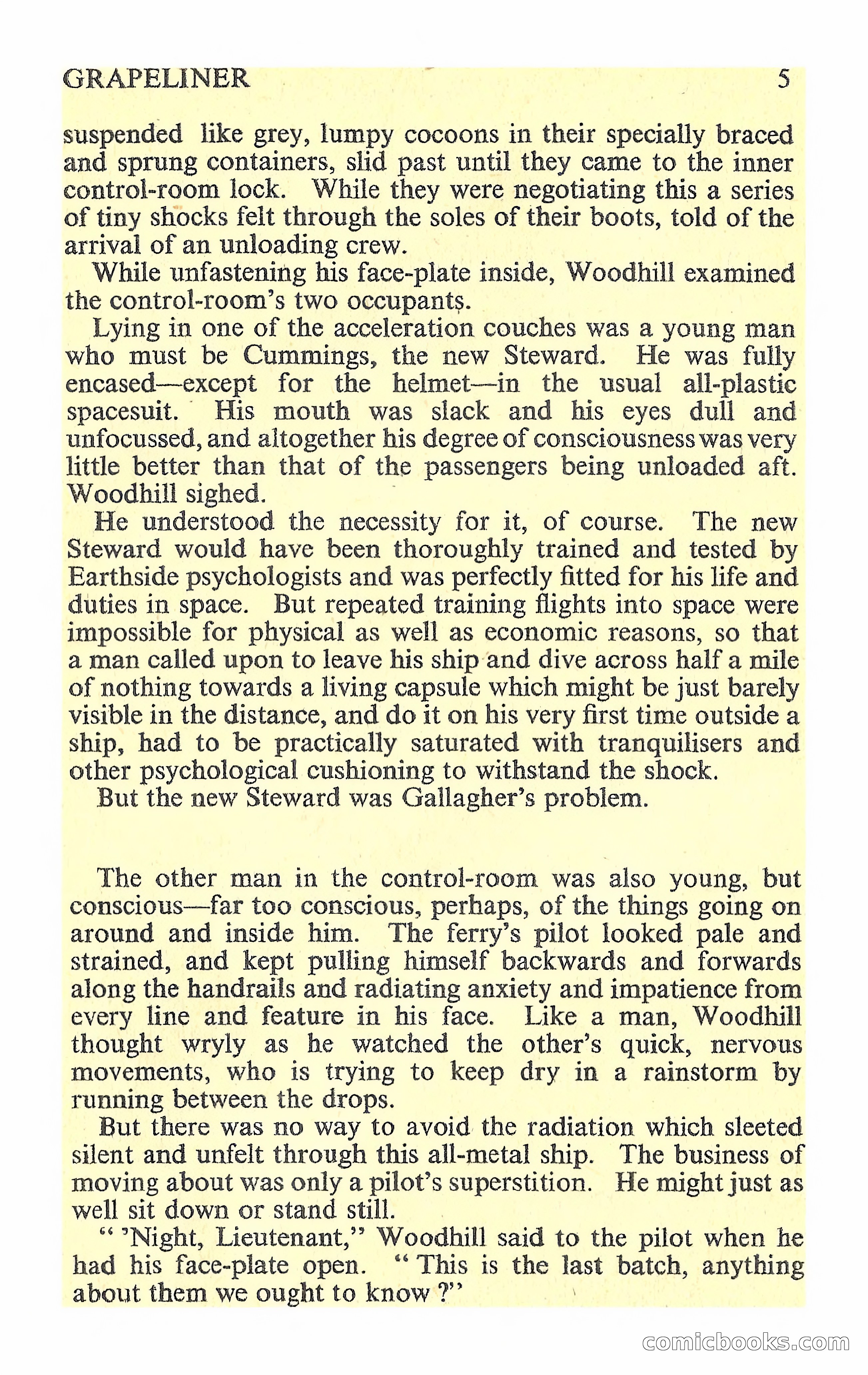 New Worlds Science Fiction #88 — page 7 of 132