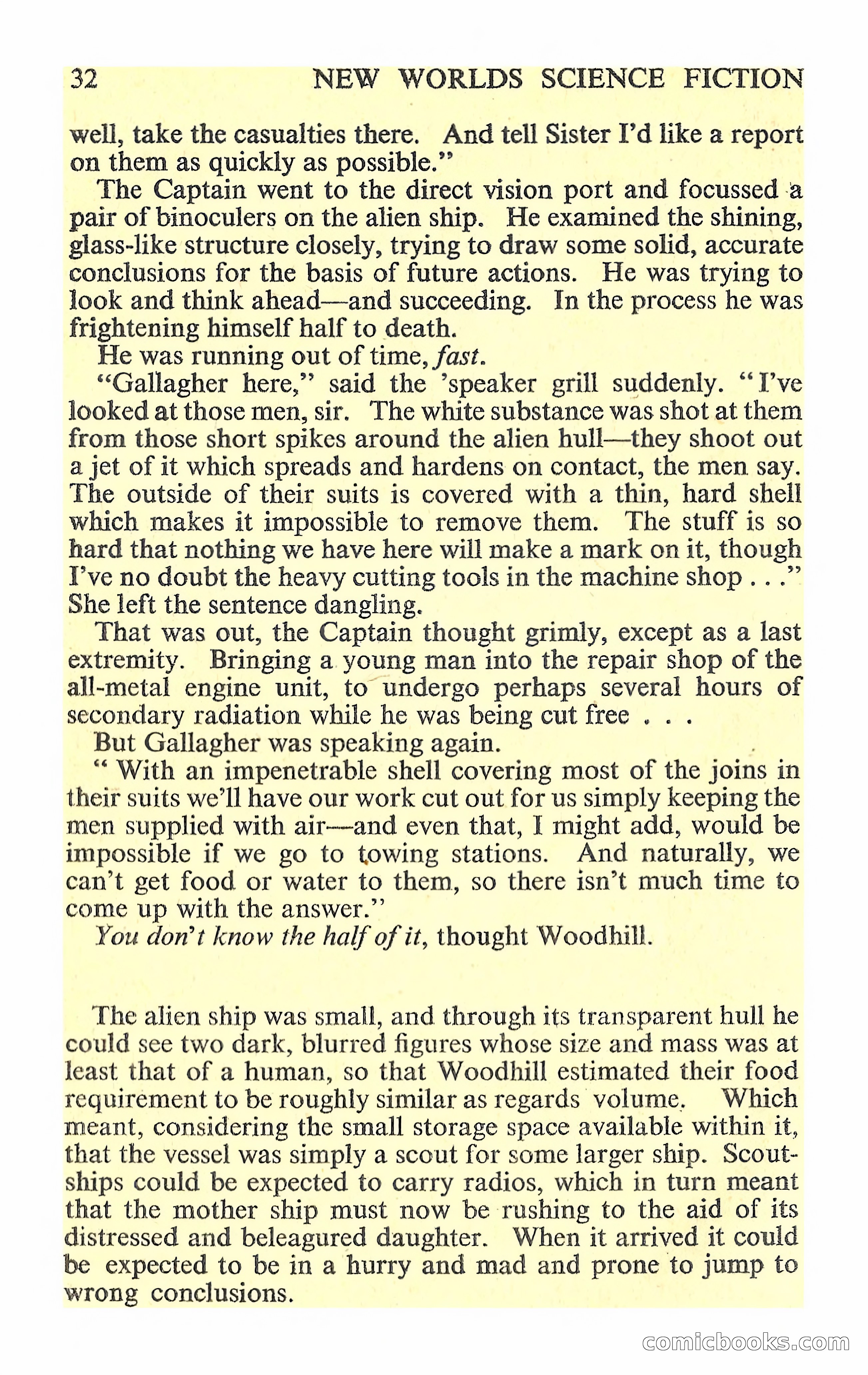 New Worlds Science Fiction #88 — page 34 of 132