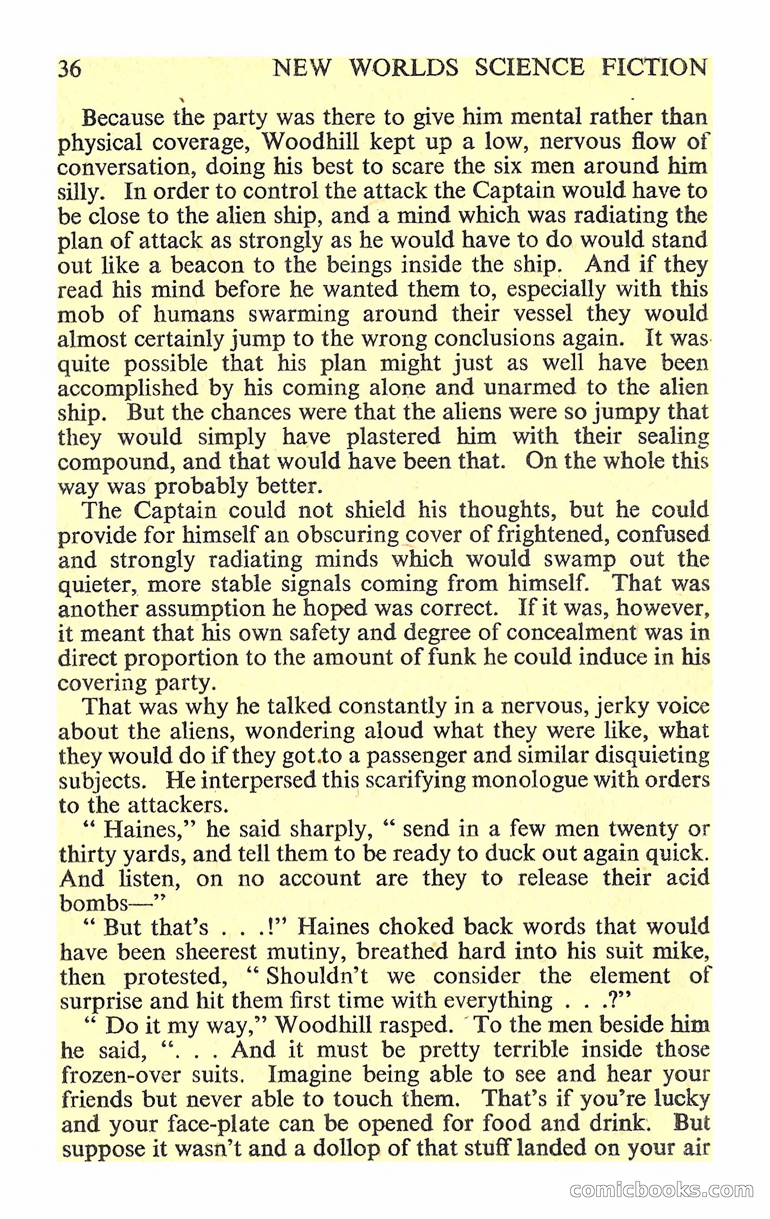 New Worlds Science Fiction #88 — page 38 of 132