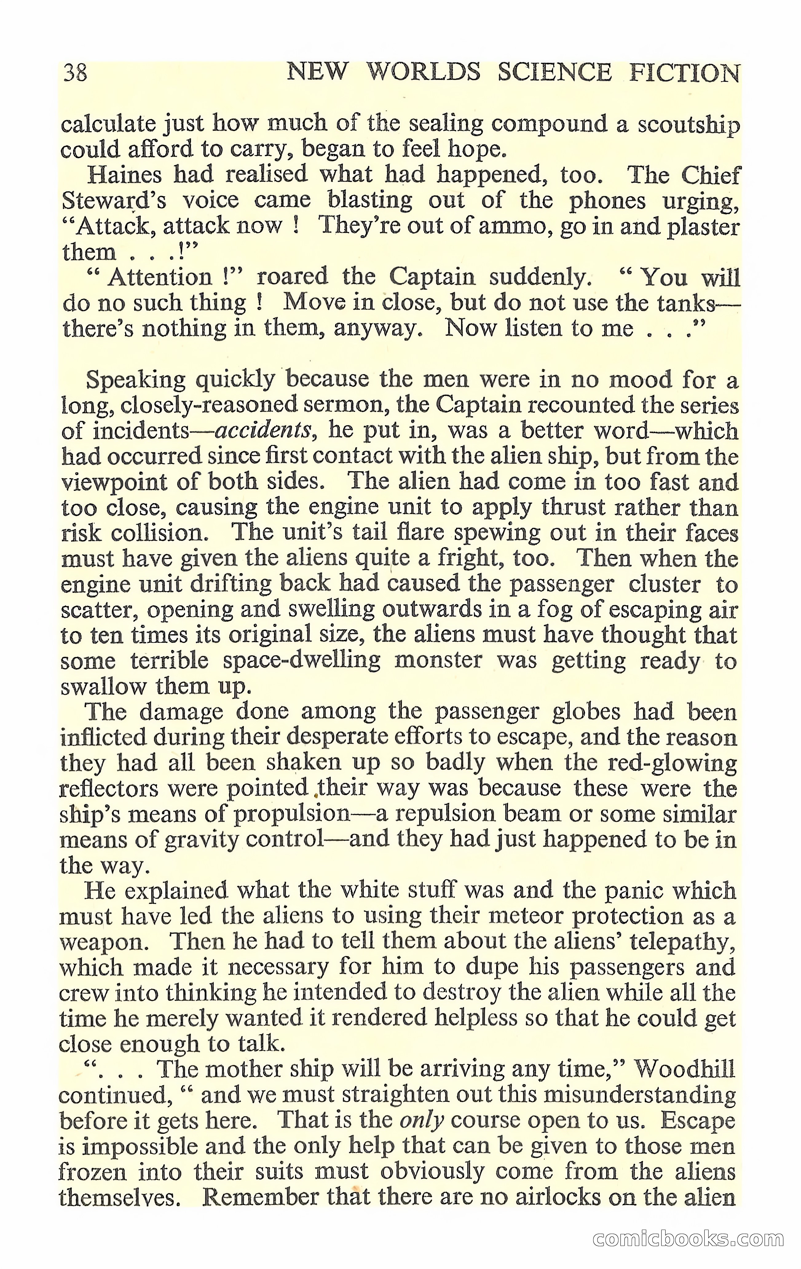 New Worlds Science Fiction #88 — page 40 of 132