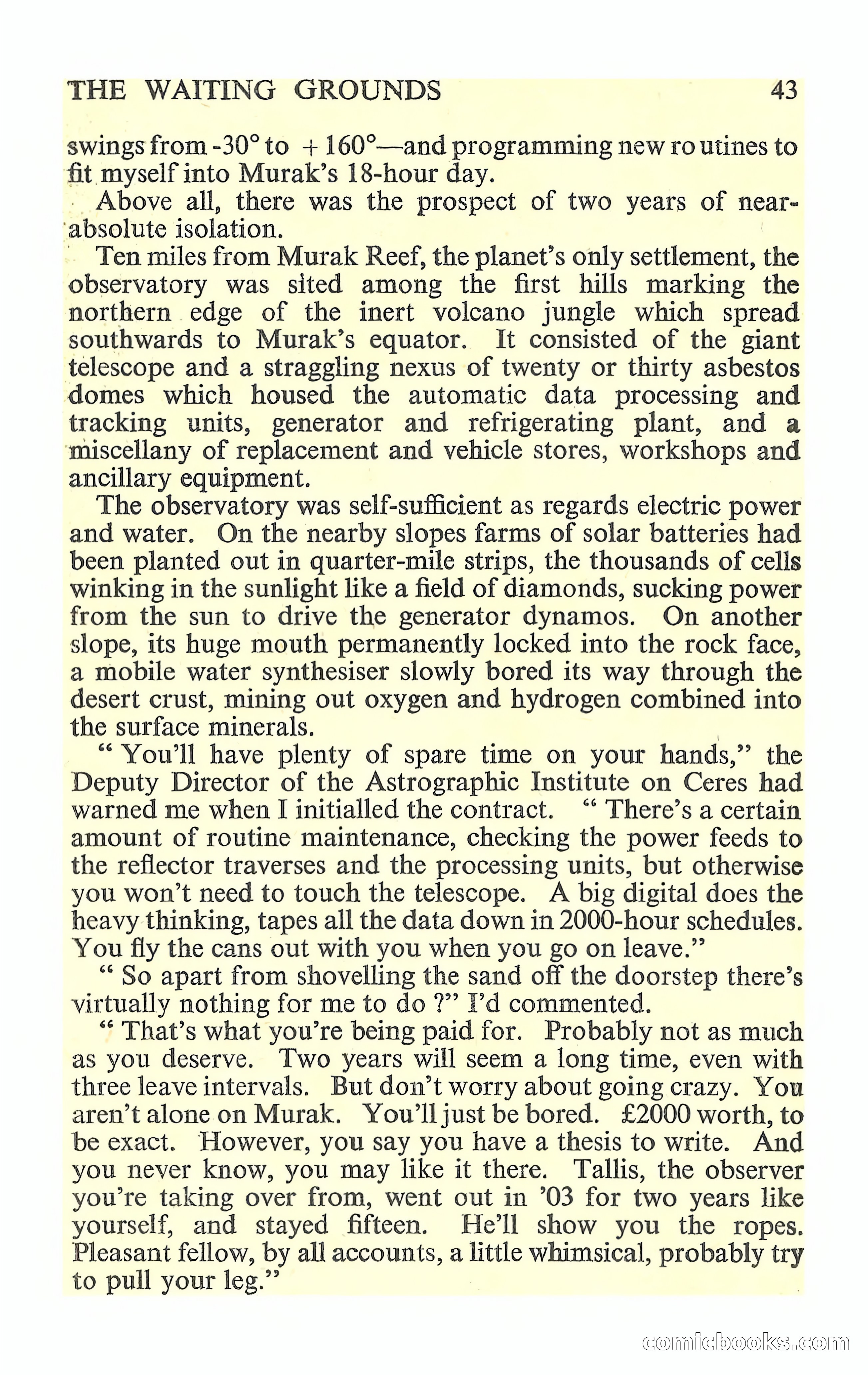 New Worlds Science Fiction #88 — page 45 of 132