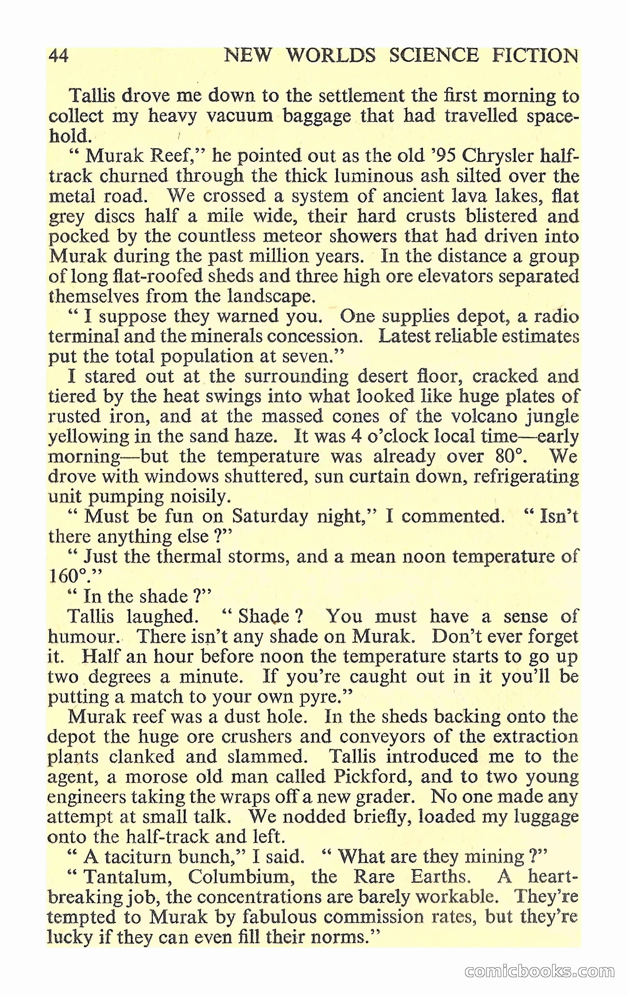 New Worlds Science Fiction #88 — page 46 of 132