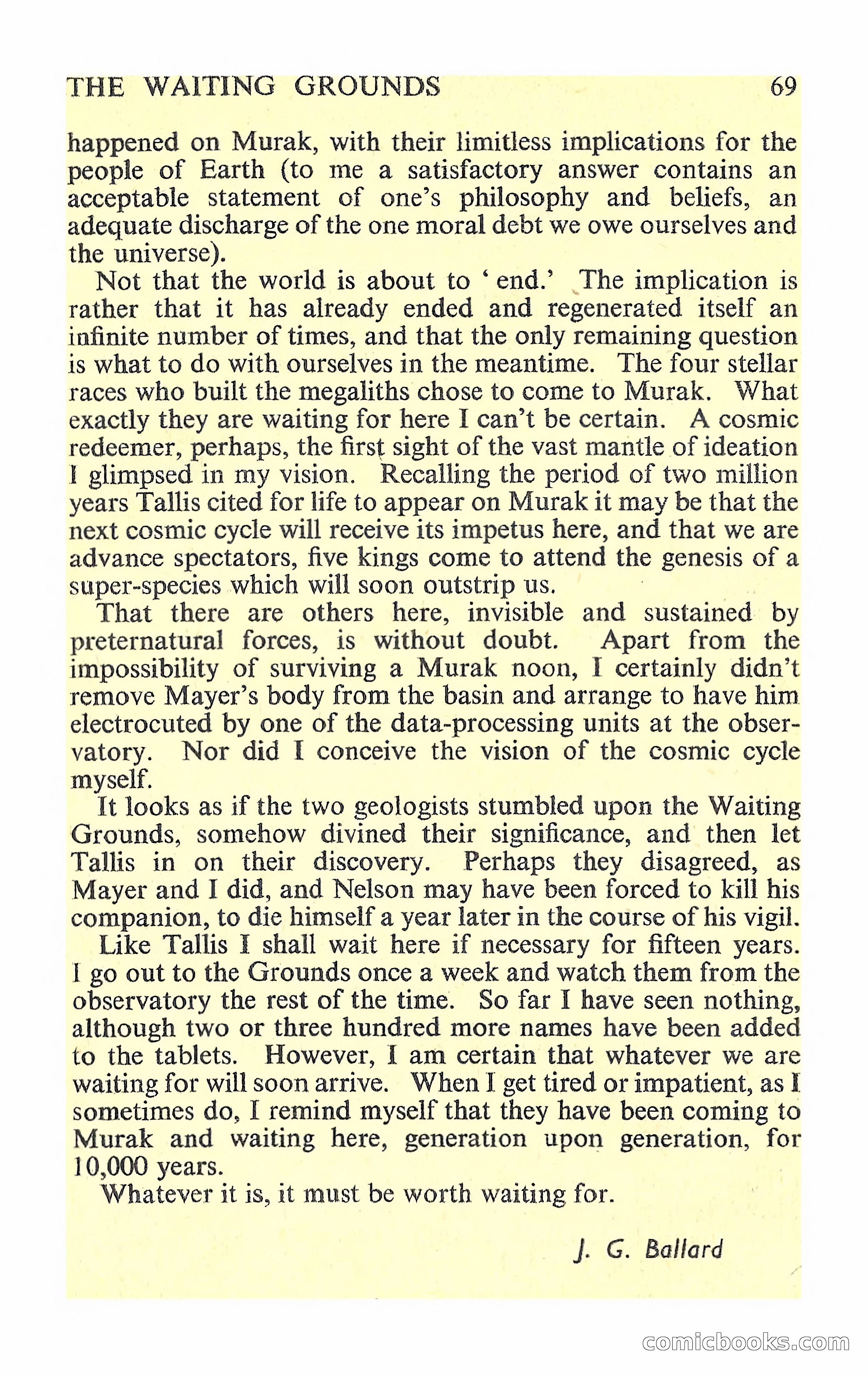 New Worlds Science Fiction #88 — page 71 of 132