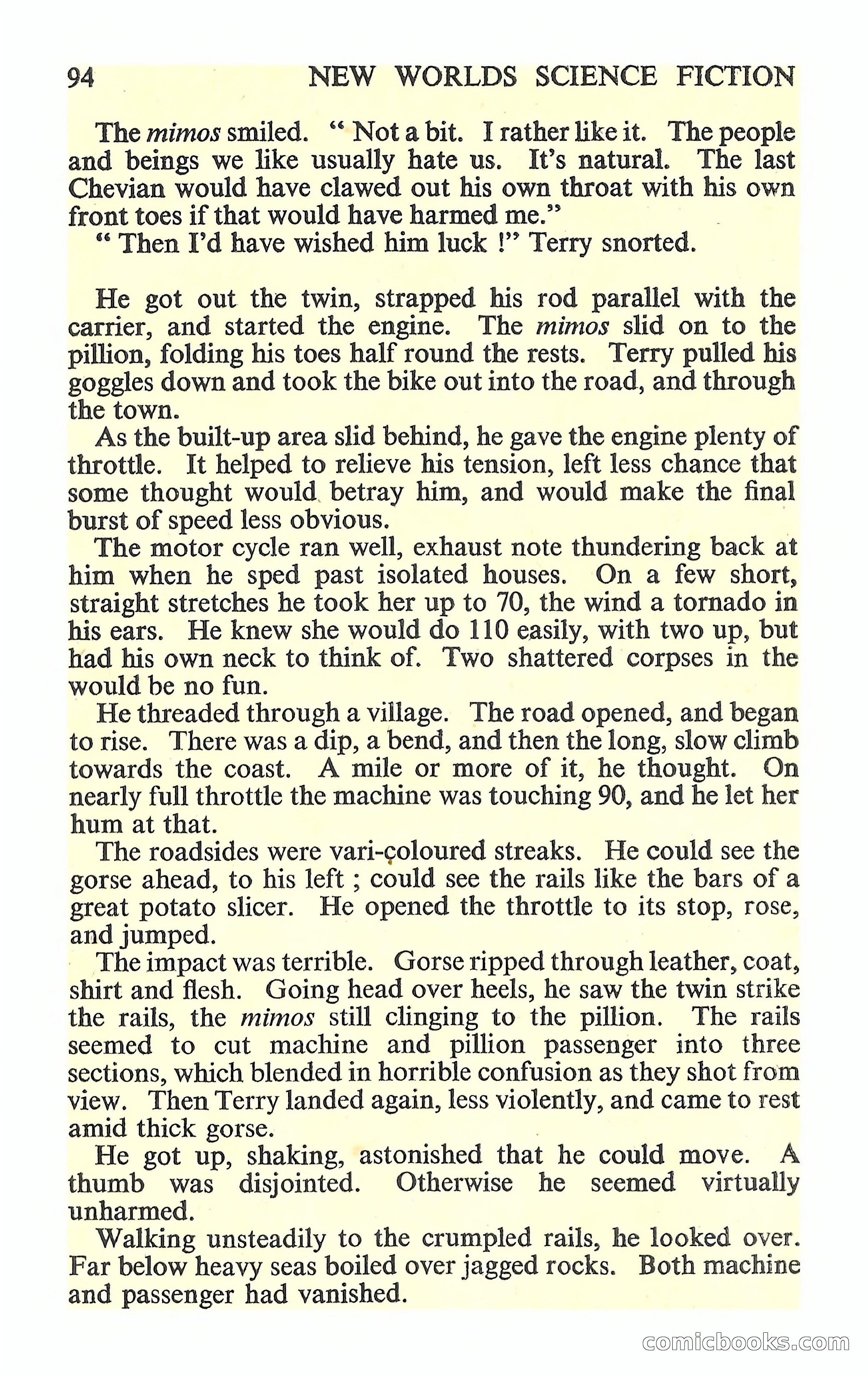 New Worlds Science Fiction #88 — page 96 of 132
