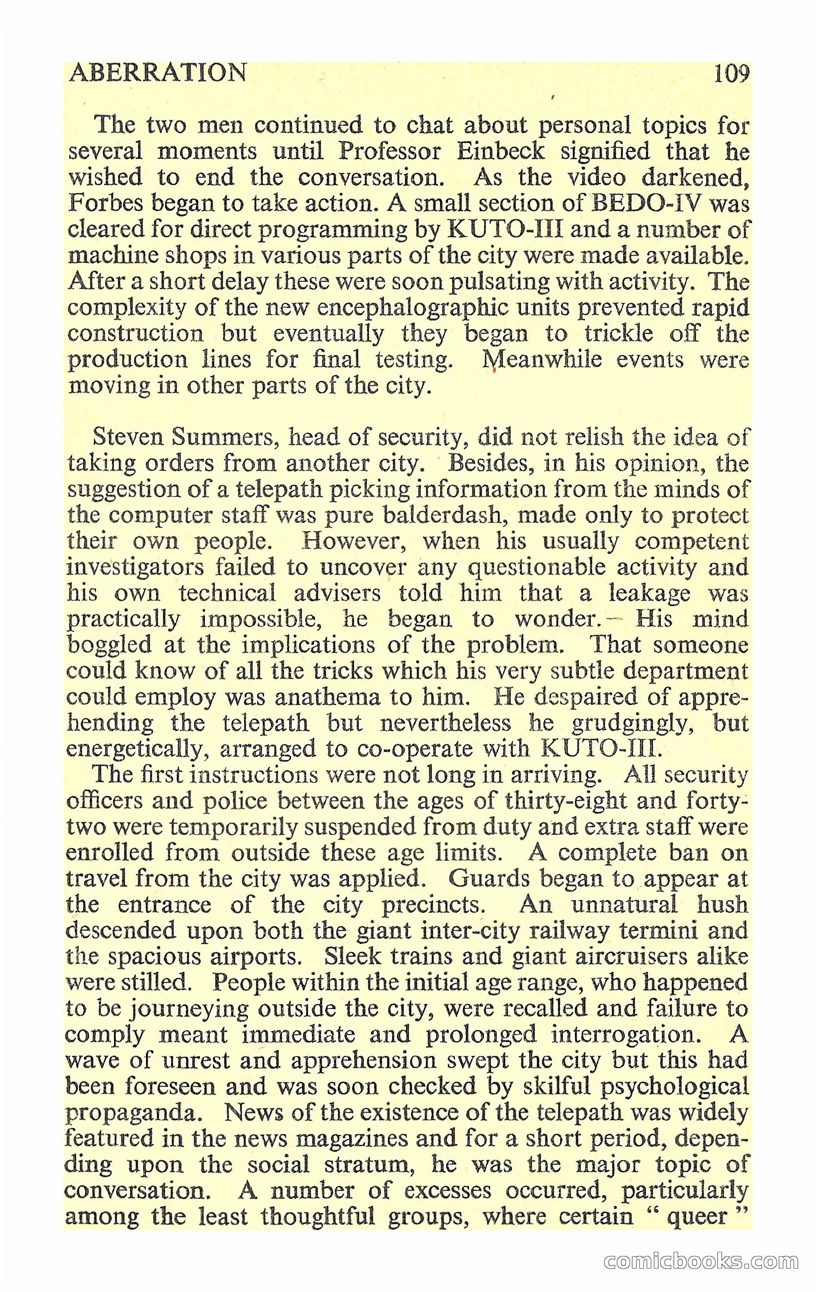 New Worlds Science Fiction #88 — page 111 of 132