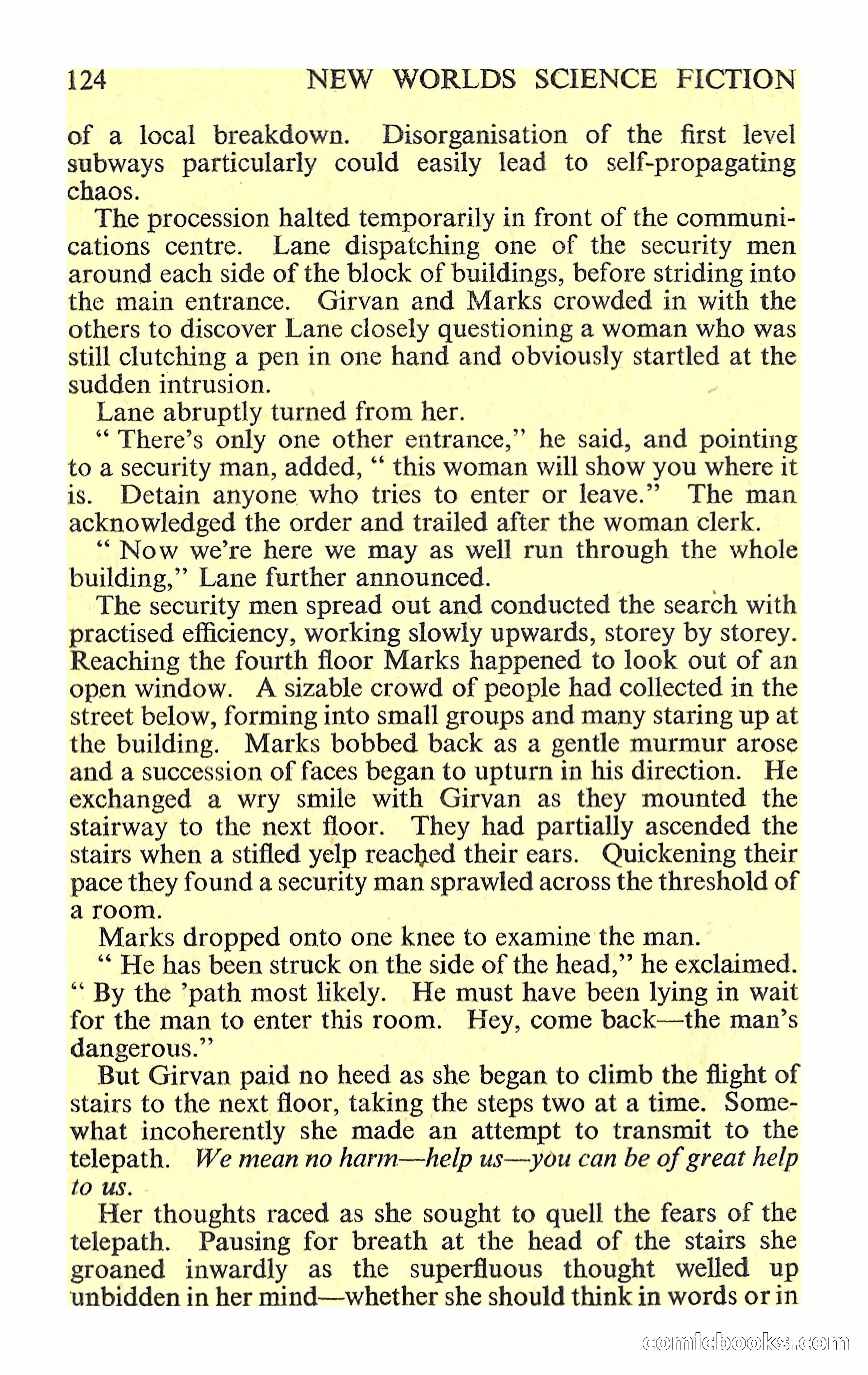 New Worlds Science Fiction #88 — page 126 of 132