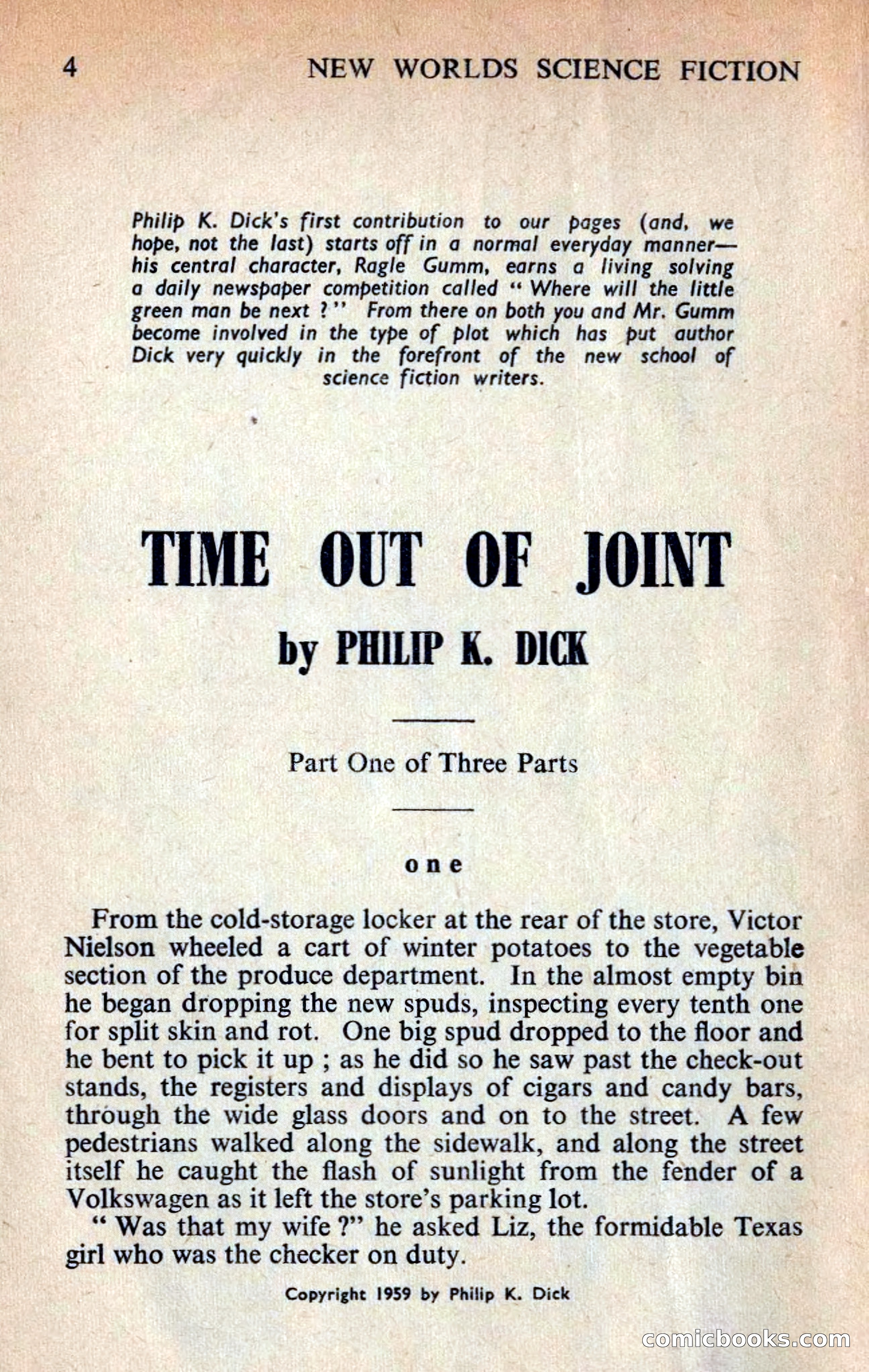 New Worlds Magazine Profile: Philip K. Dick — page 6 of 132