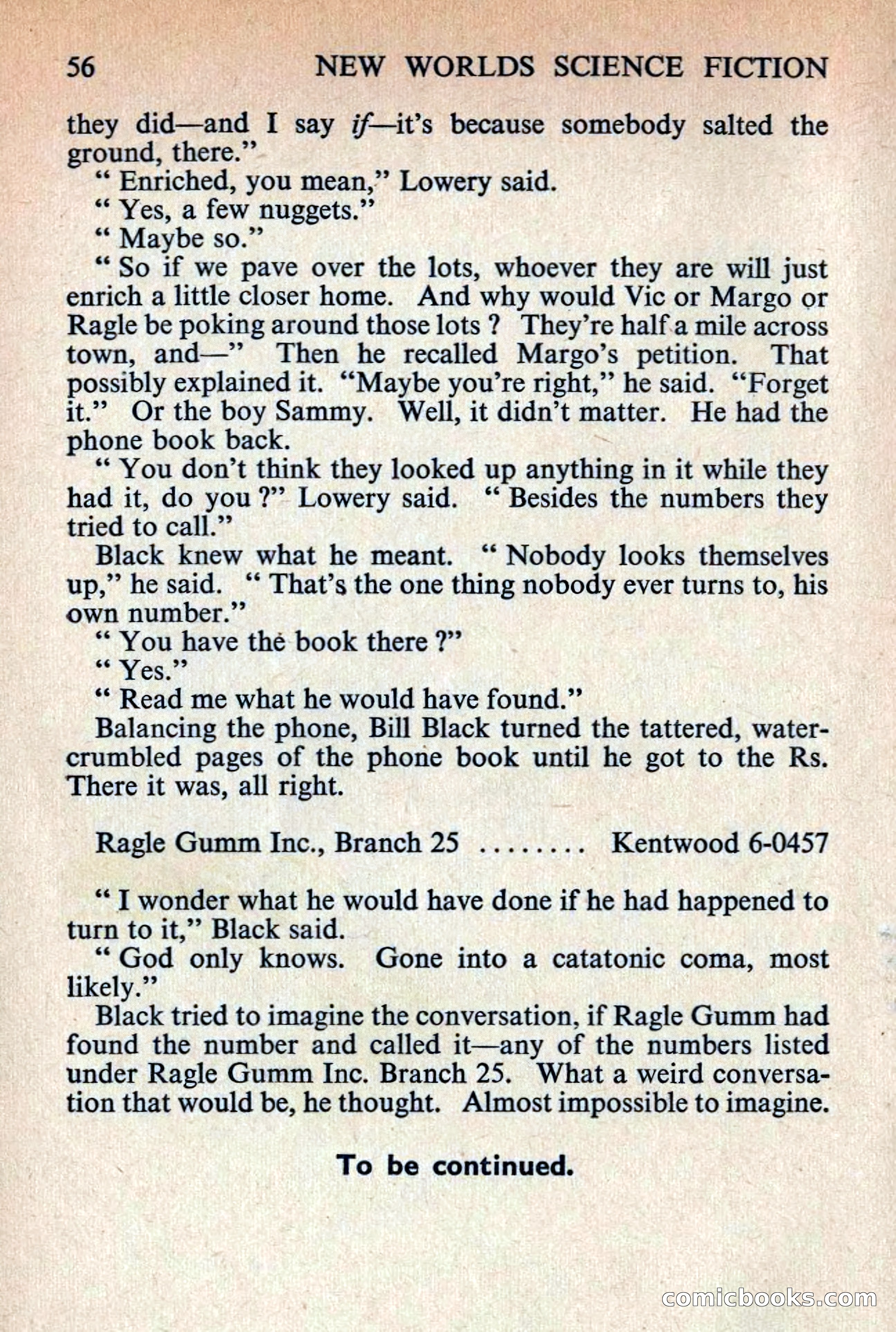 New Worlds Magazine Profile: Philip K. Dick — page 58 of 132