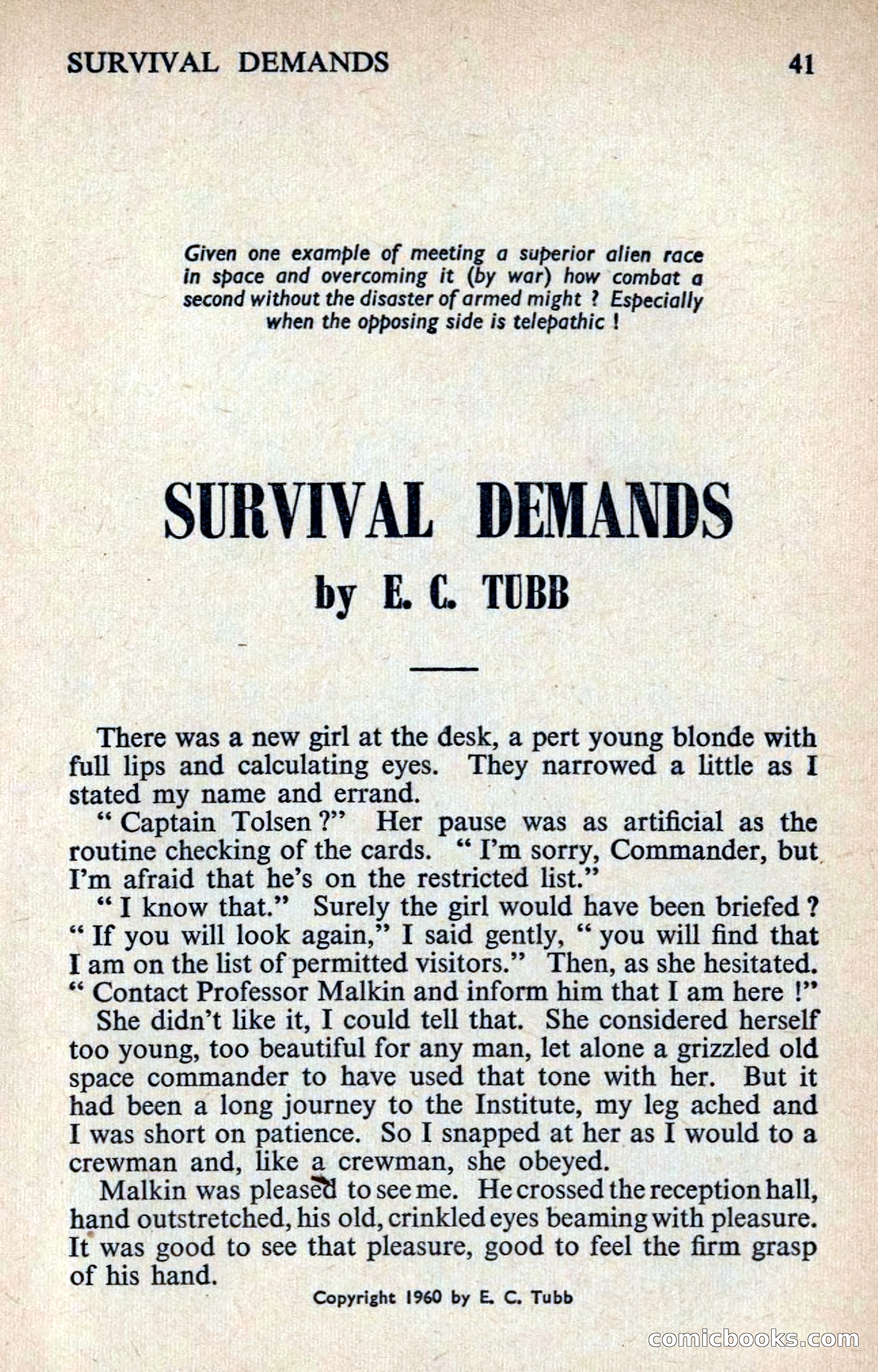 New Worlds Profiles: E.C. Tubb — page 43 of 132