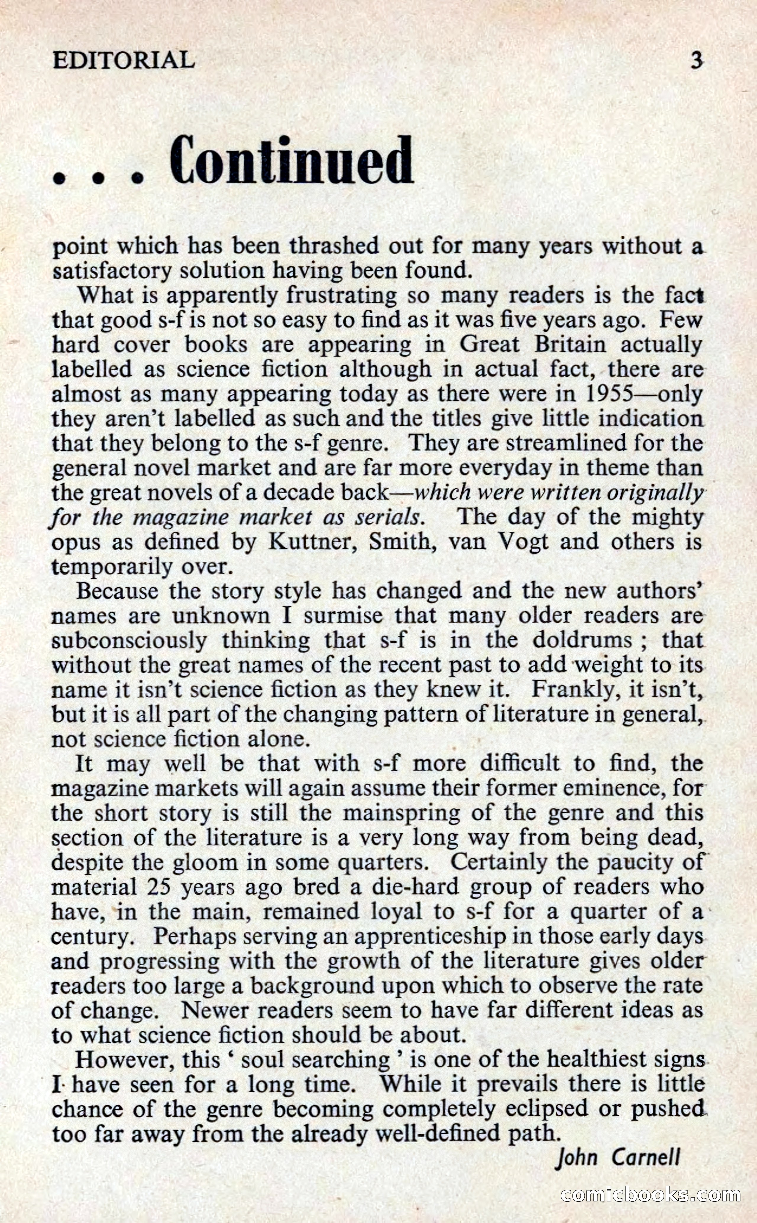 New Worlds Profile: John Brunner — page 5 of 132