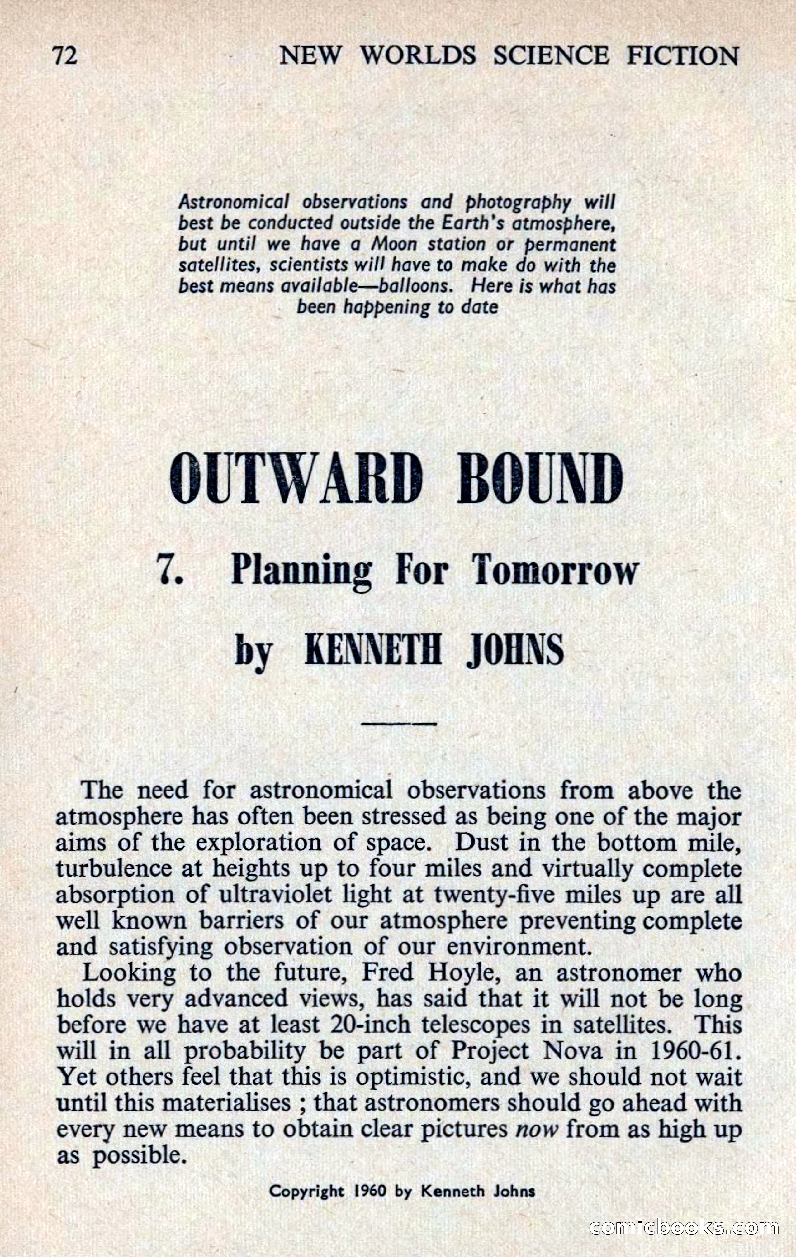 New Worlds Profile: John Brunner — page 74 of 132
