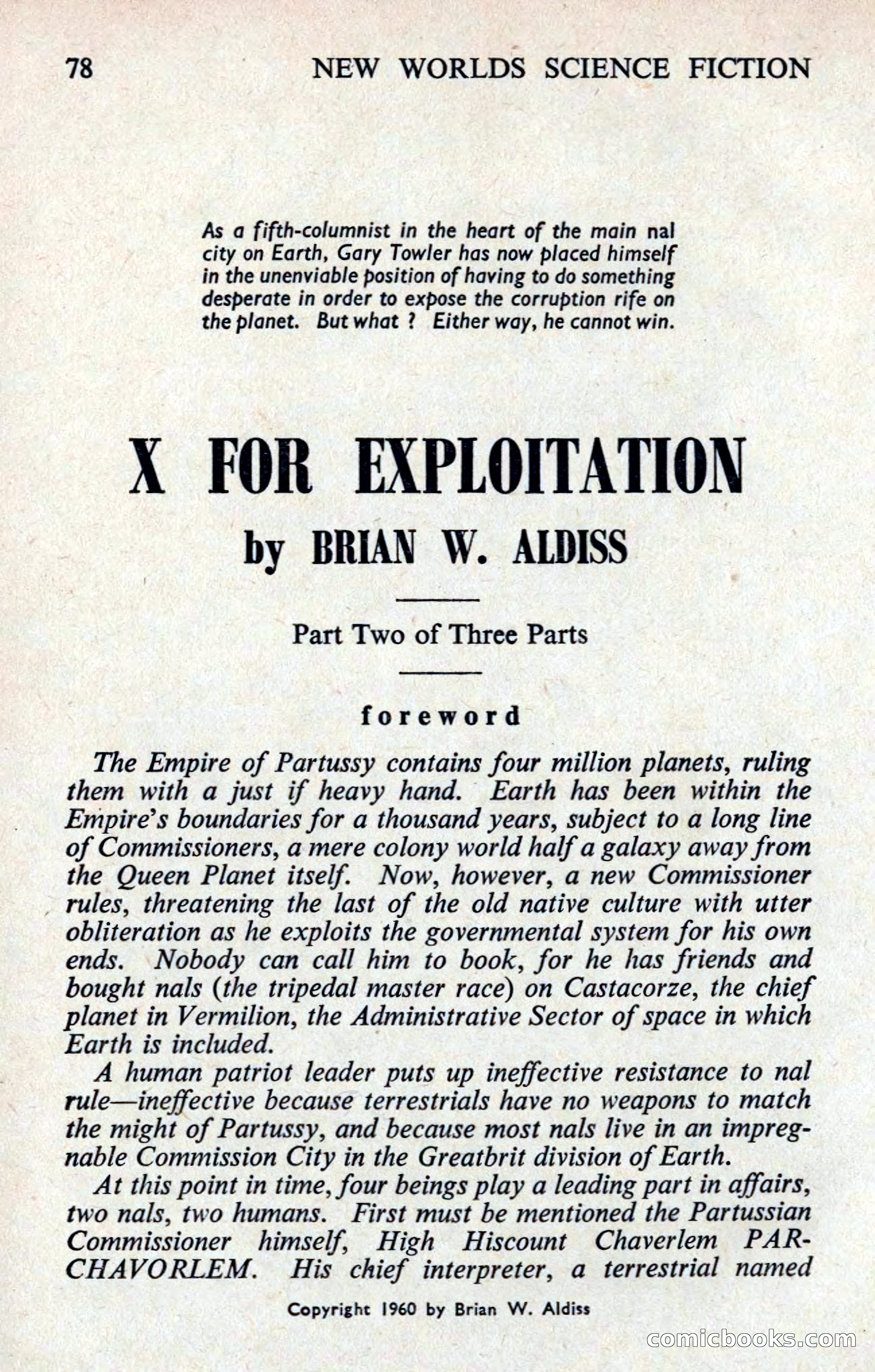 New Worlds Profile: John Brunner — page 80 of 132