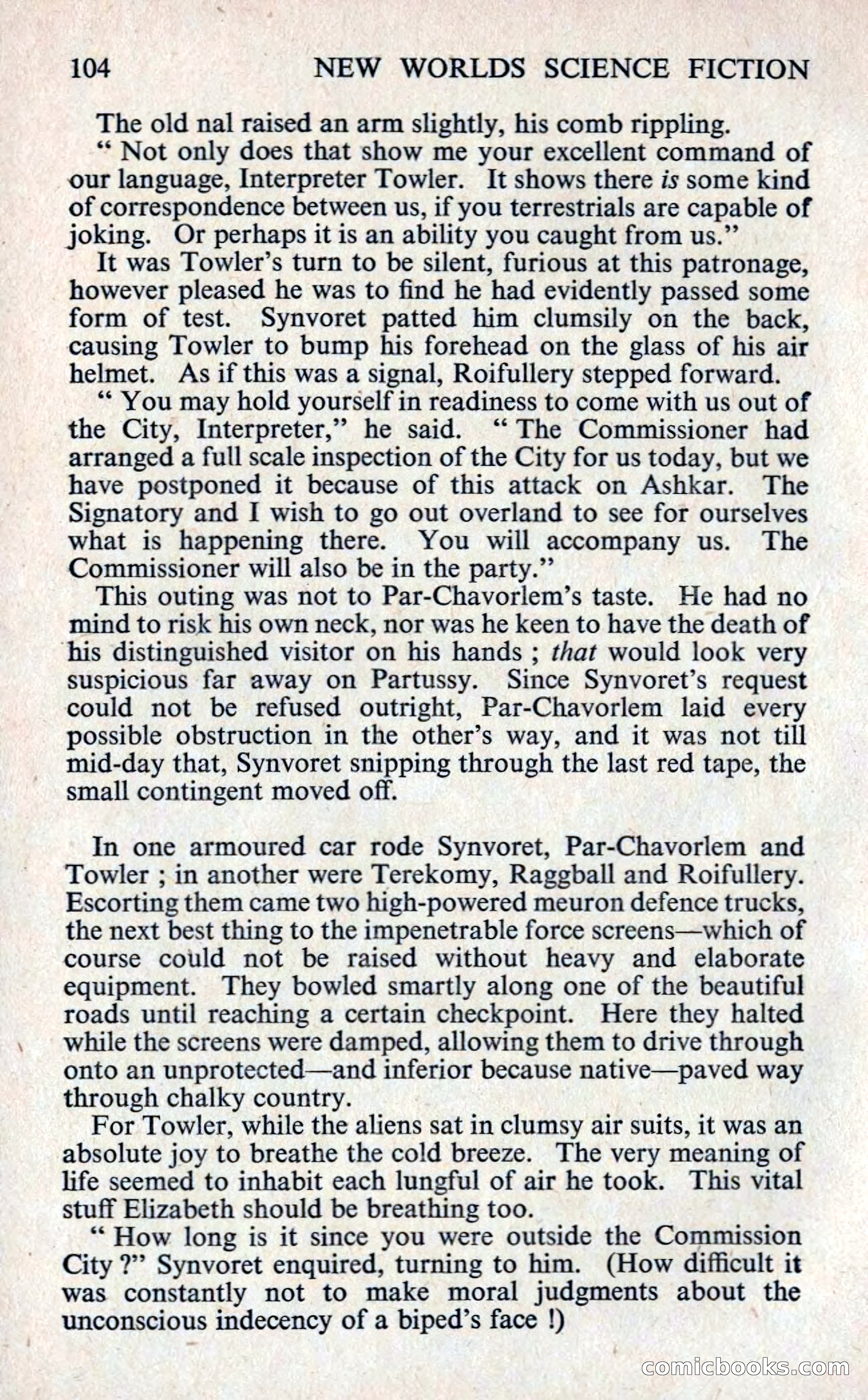 New Worlds Profile: John Brunner — page 106 of 132