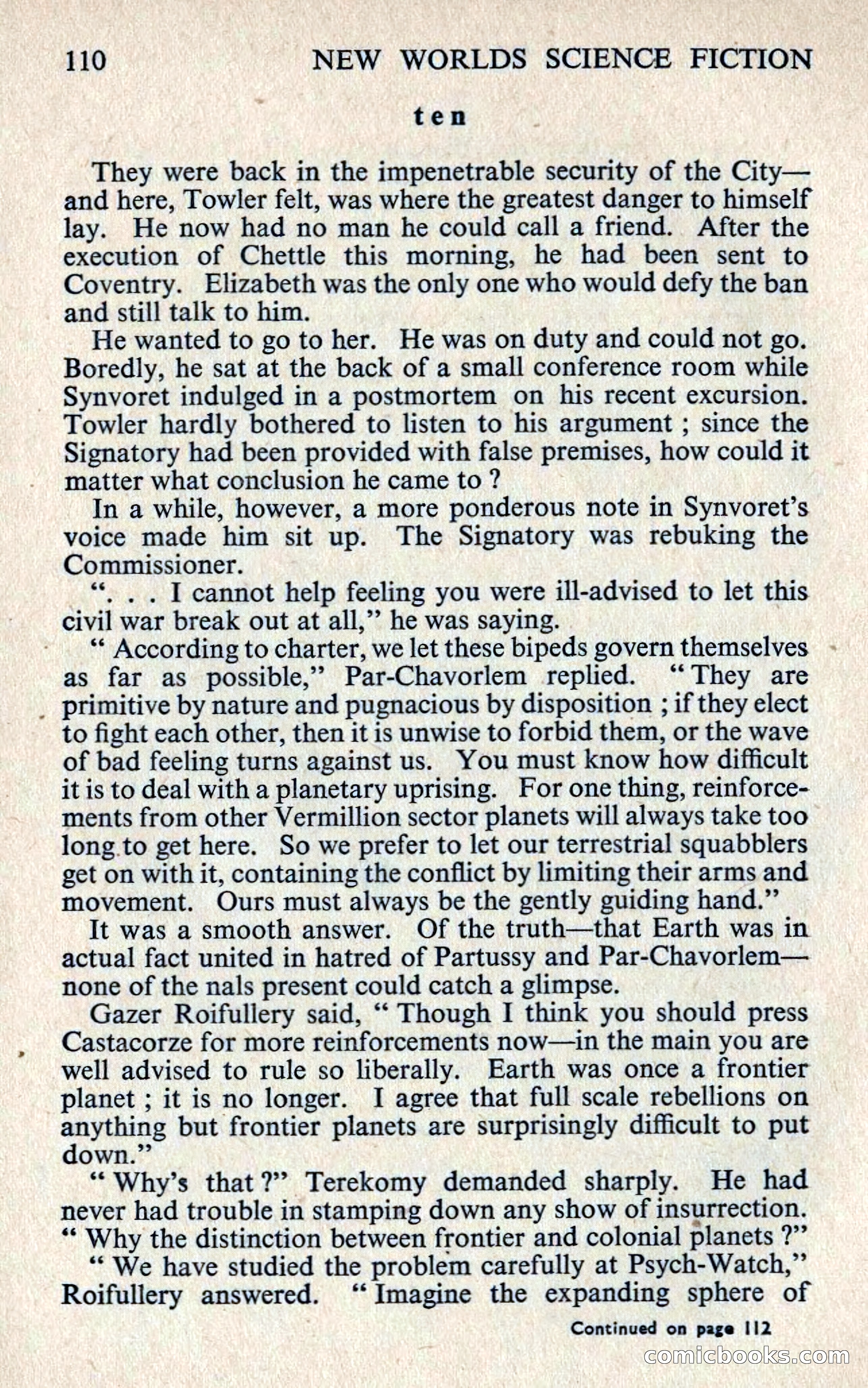 New Worlds Profile: John Brunner — page 112 of 132