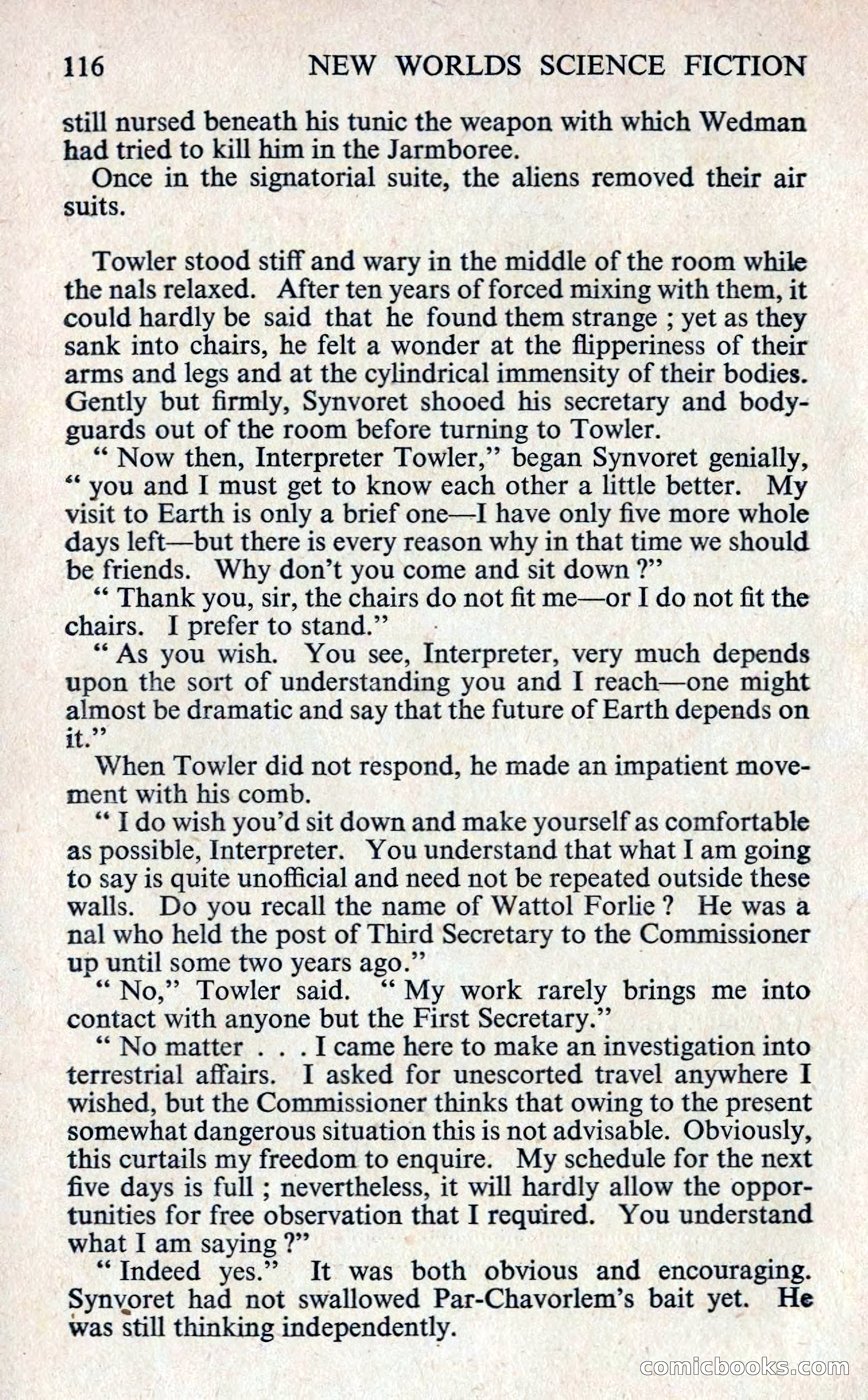 New Worlds Profile: John Brunner — page 118 of 132