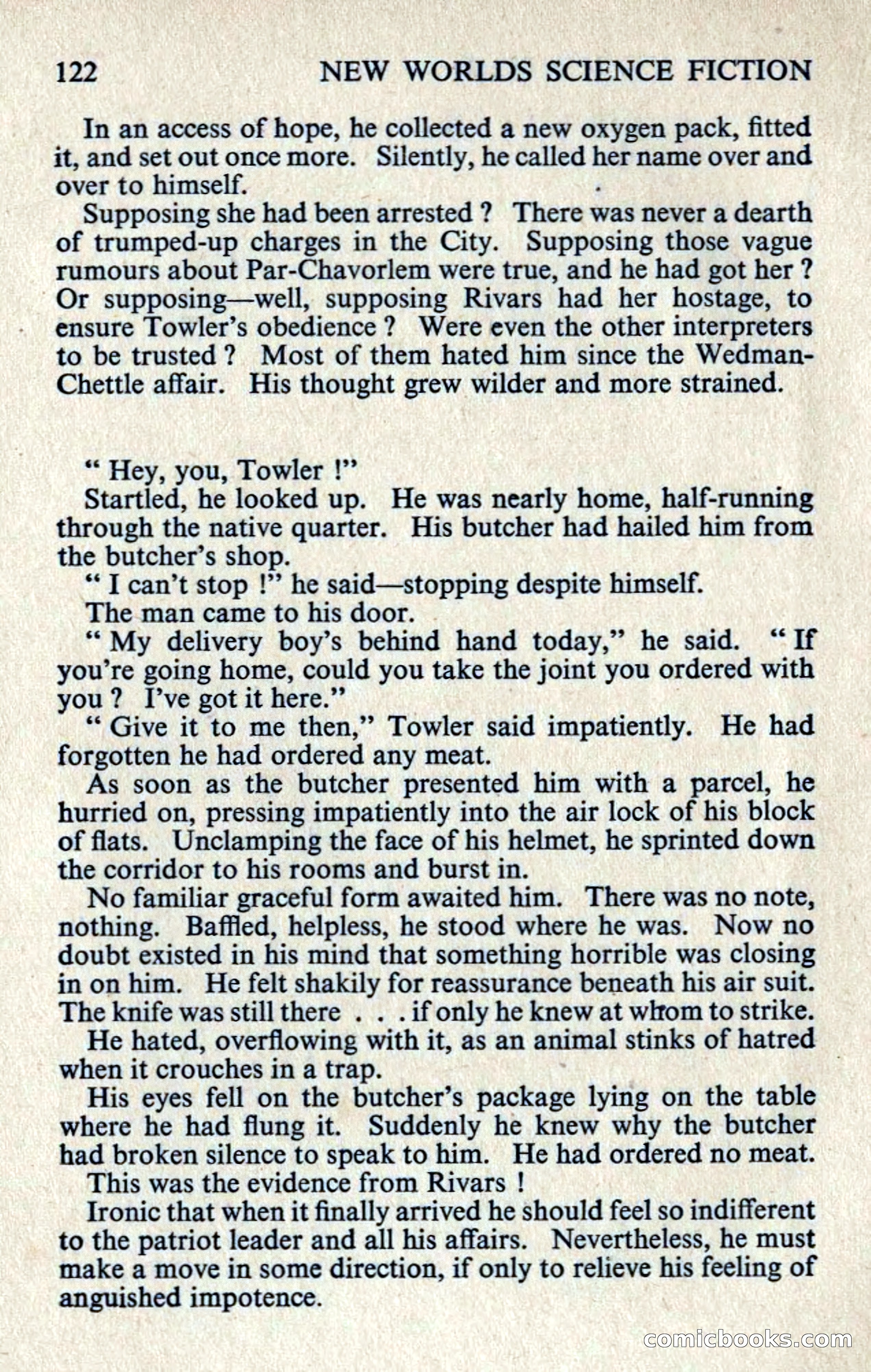 New Worlds Profile: John Brunner — page 124 of 132