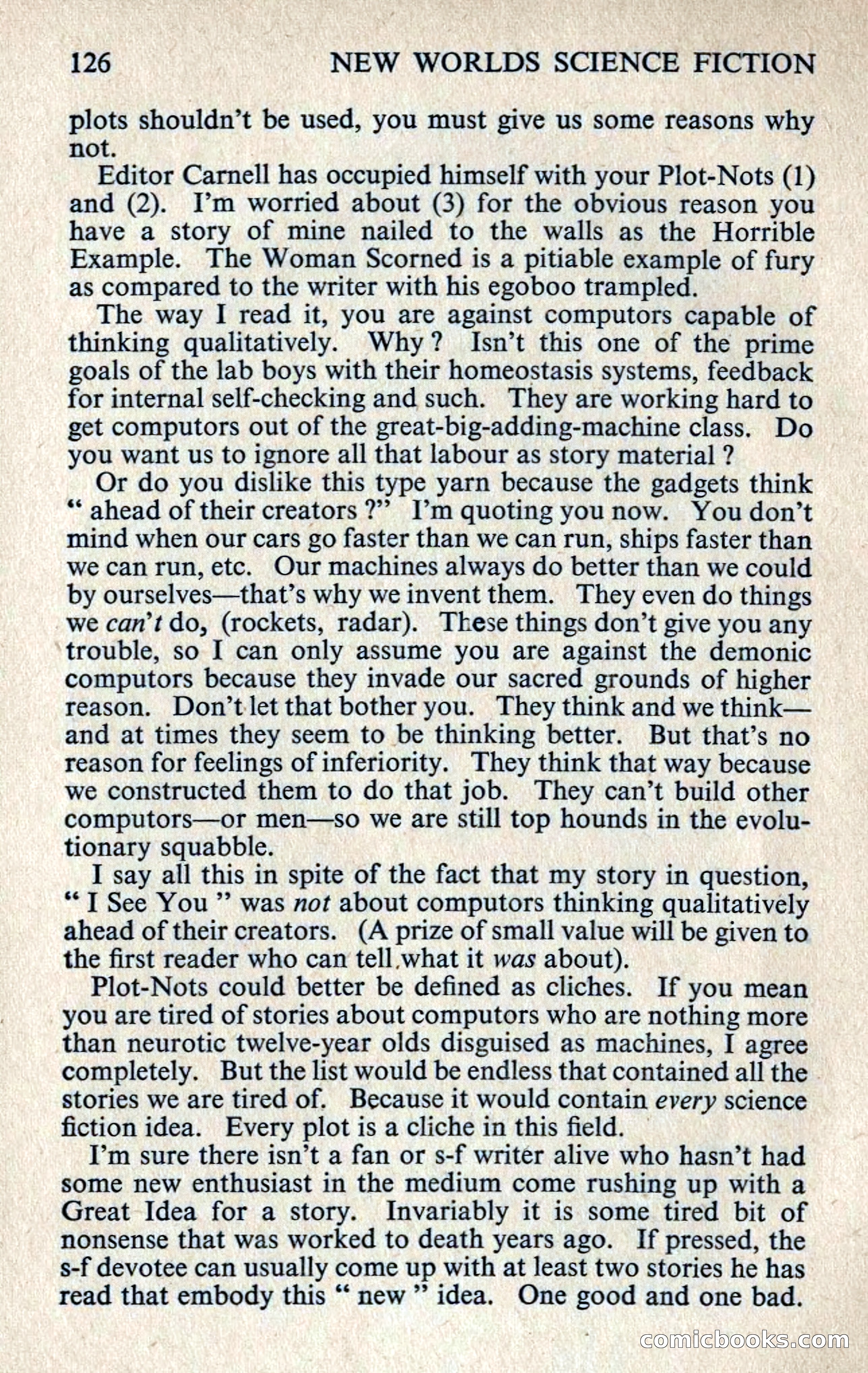 New Worlds Profile: John Brunner — page 128 of 132