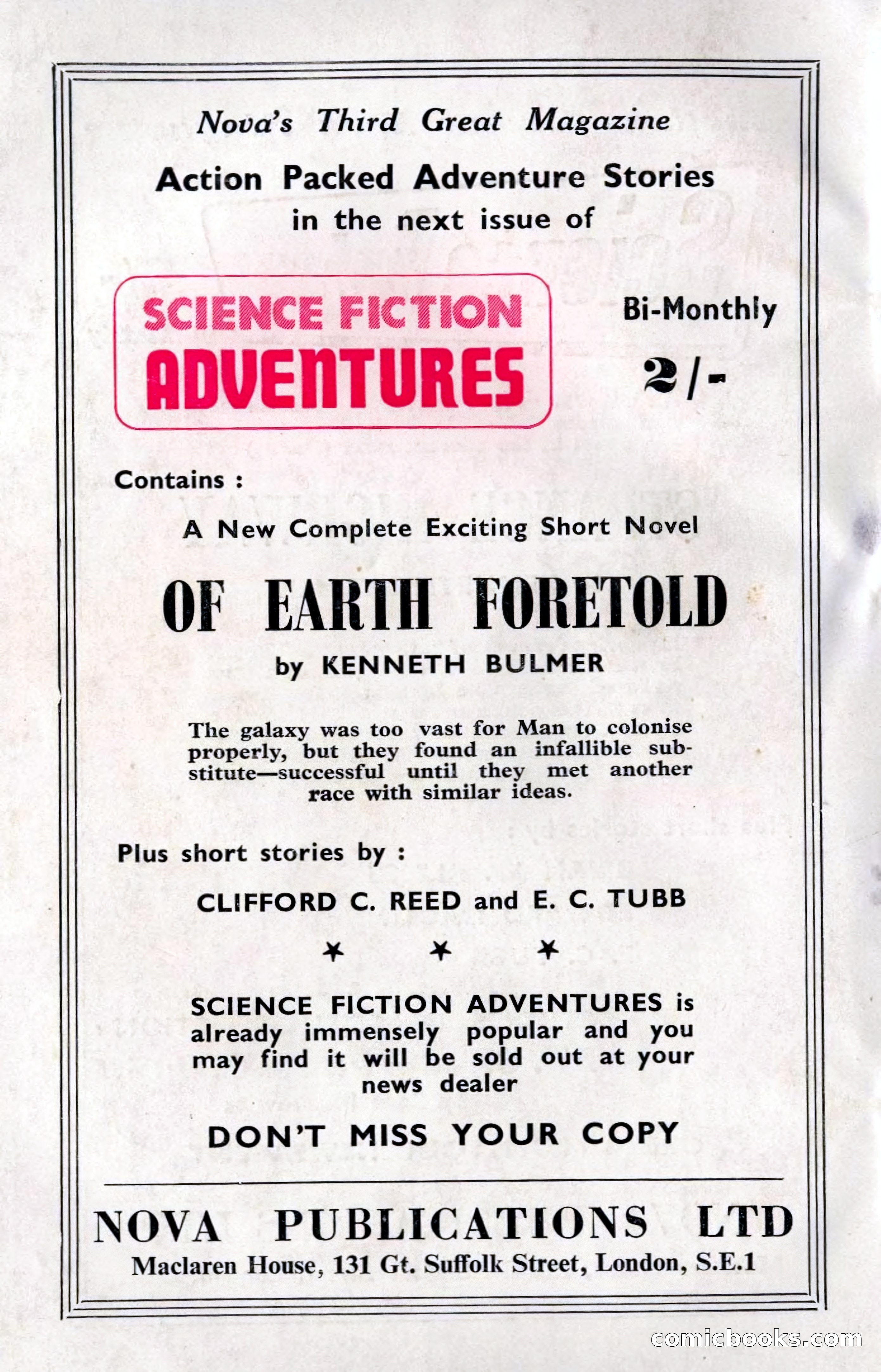 New Worlds Profile: John Brunner — page 131 of 132