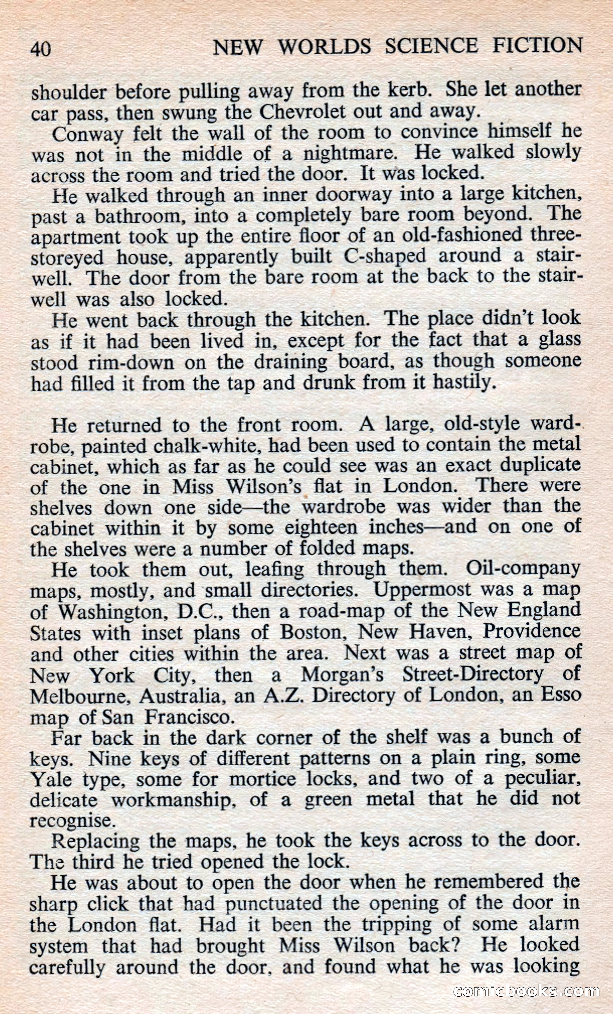 New Worlds Science Fiction #98 — page 42 of 133